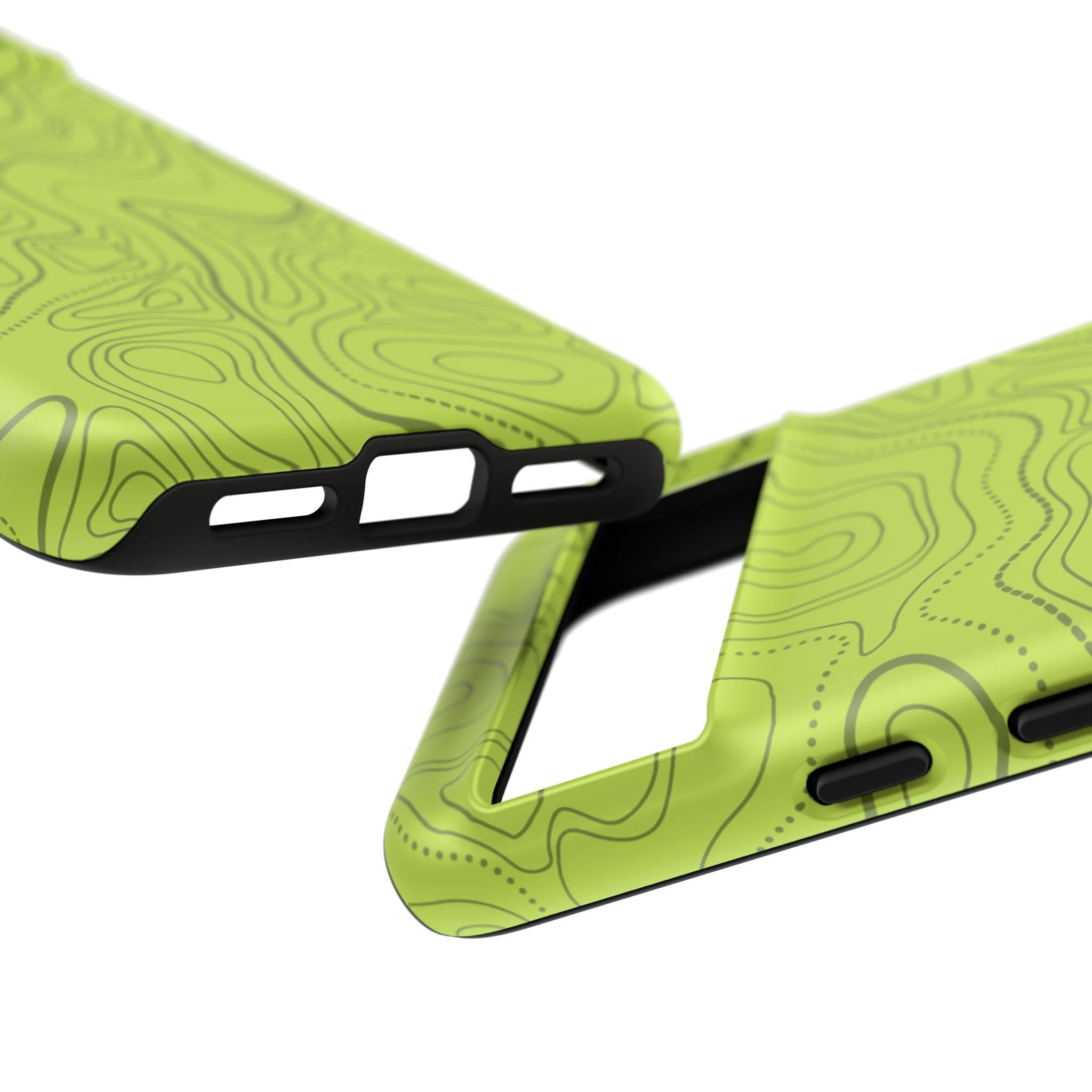 Signal Green Topo Tough Android Case