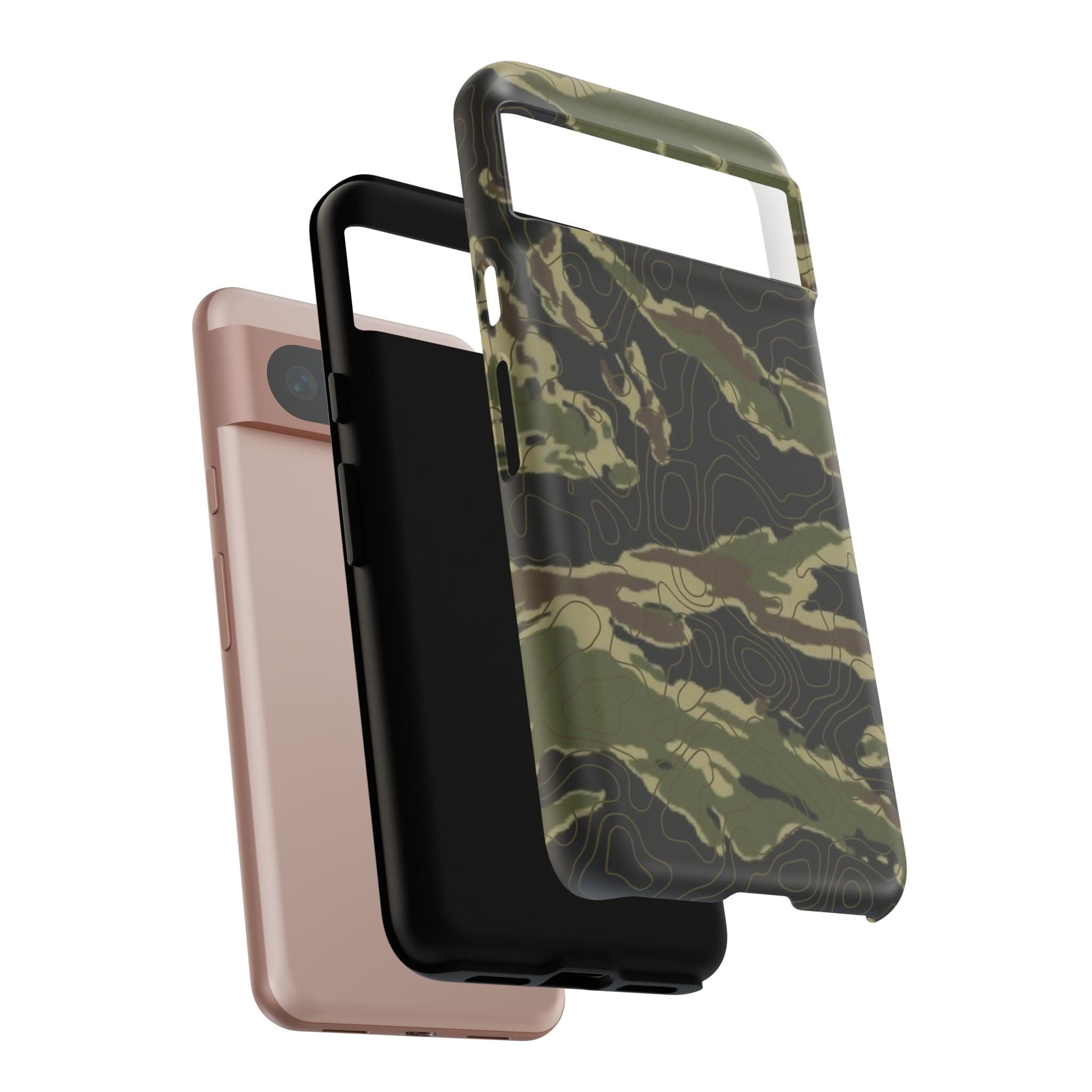 Tiger Stripe Topo Tough Android Case