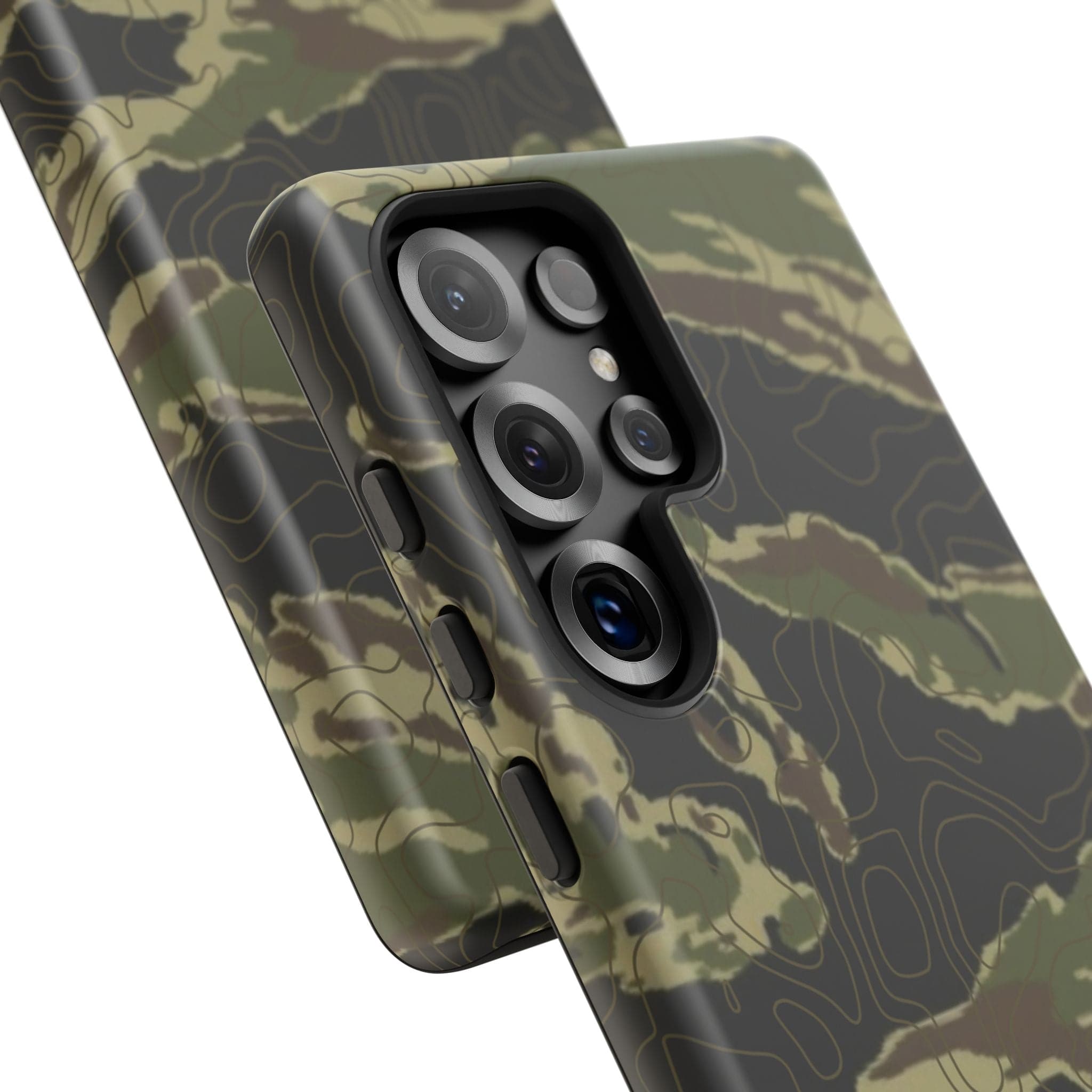 Tiger Stripe Topo Tough Android Case