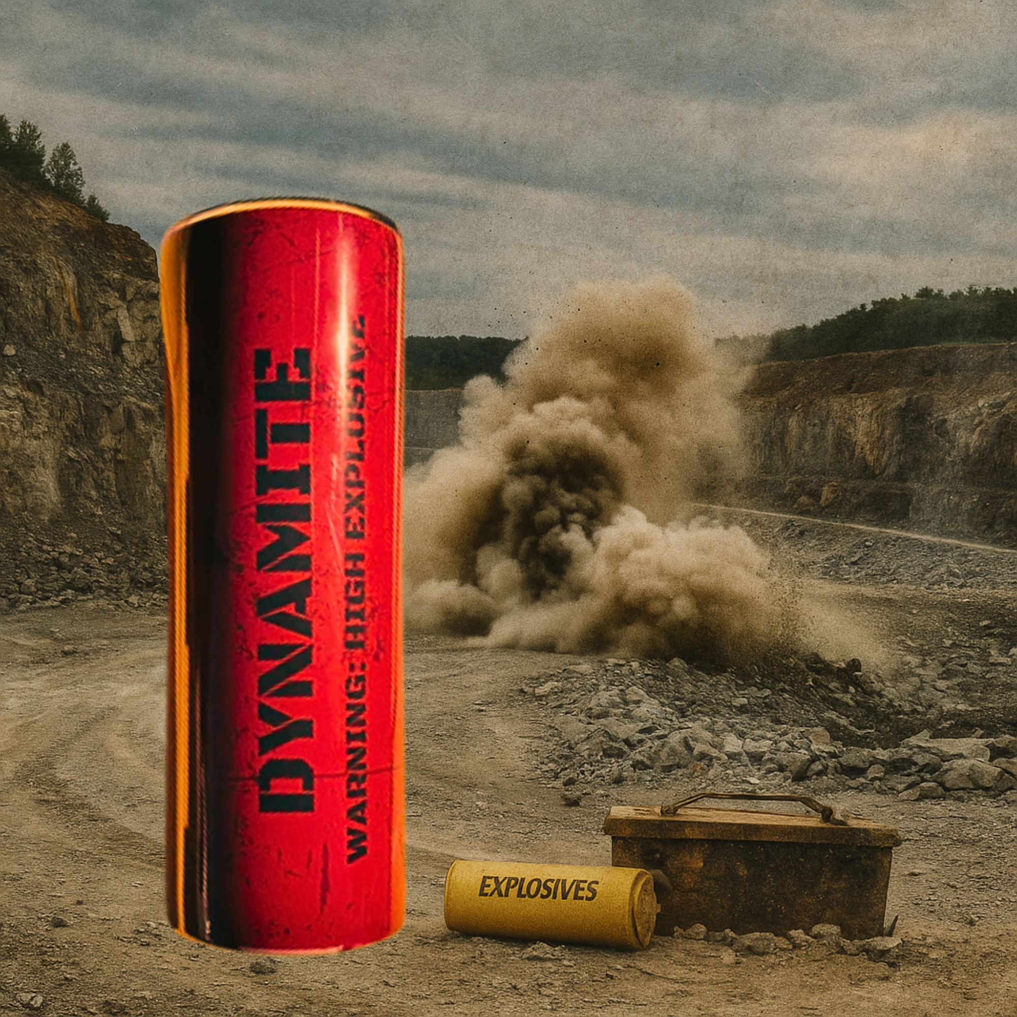 20oz Dynamite Tumbler (RED/CUSTOM) - Military Inspired Insulated Drinkware