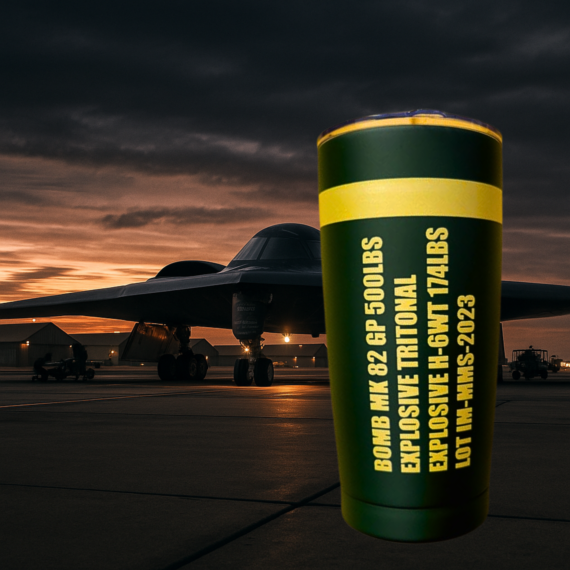 20z Bomb Tumbler - Insulated Stainless Steel Travel Mug