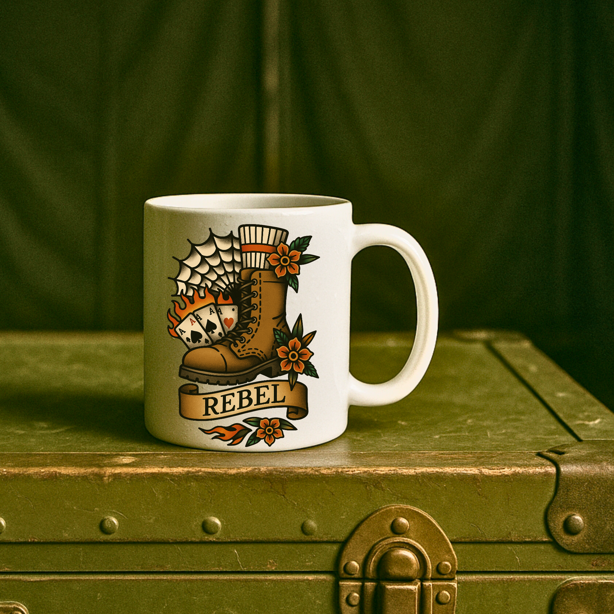 15oz "White Sock Rebel" Coffee Mug