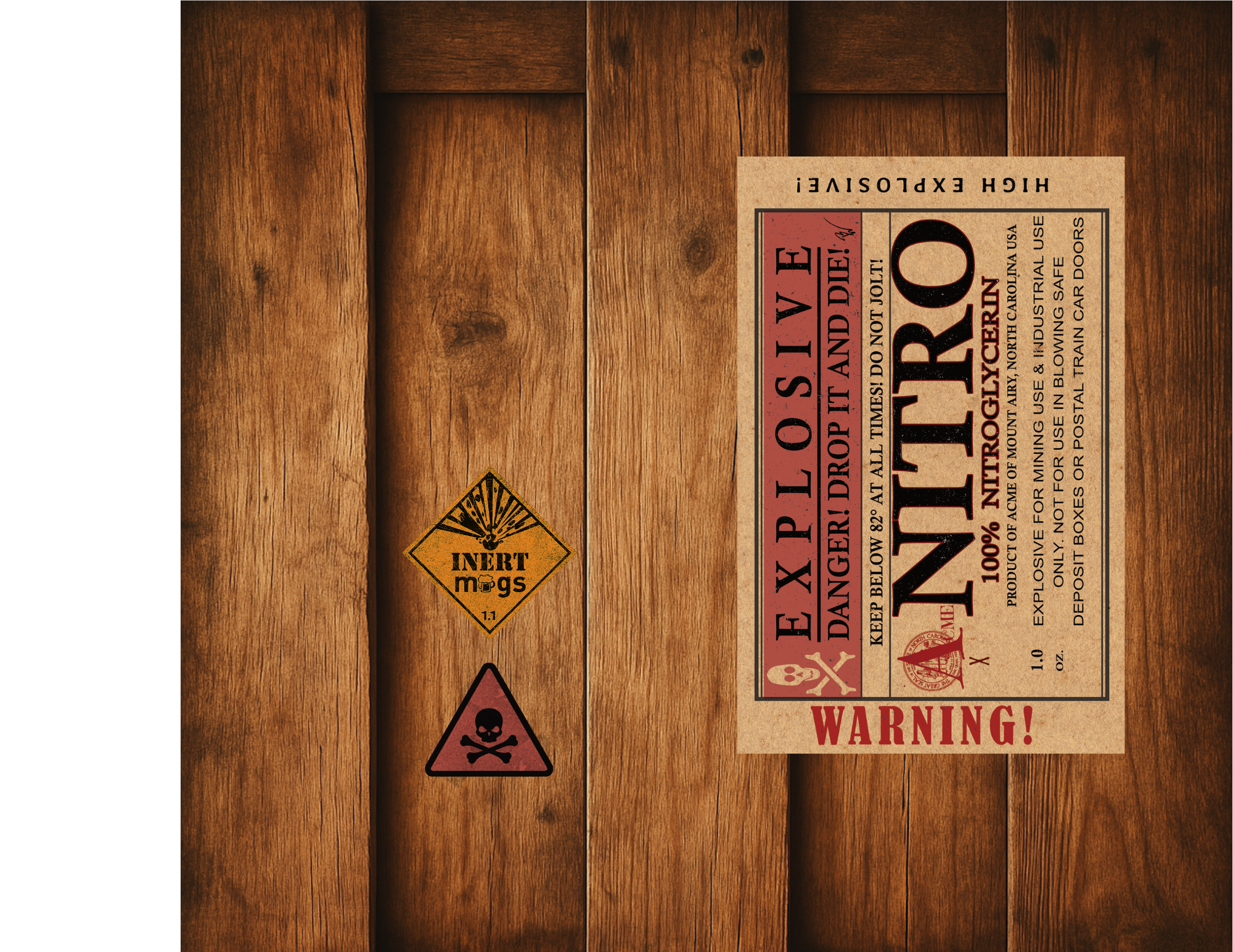 20oz Nitro (100% Nitroglycerine) Tumbler