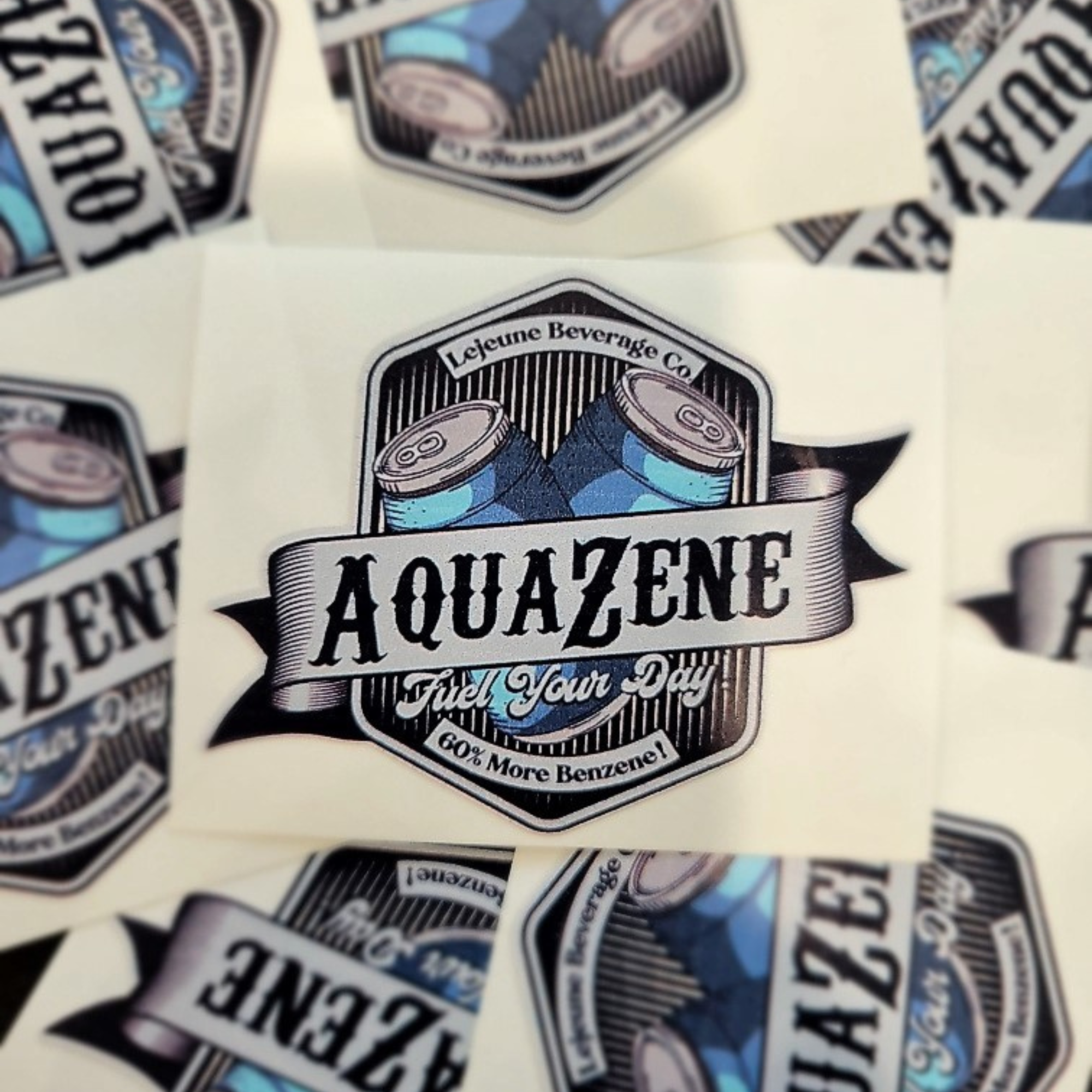 Aqua Zene Sticker