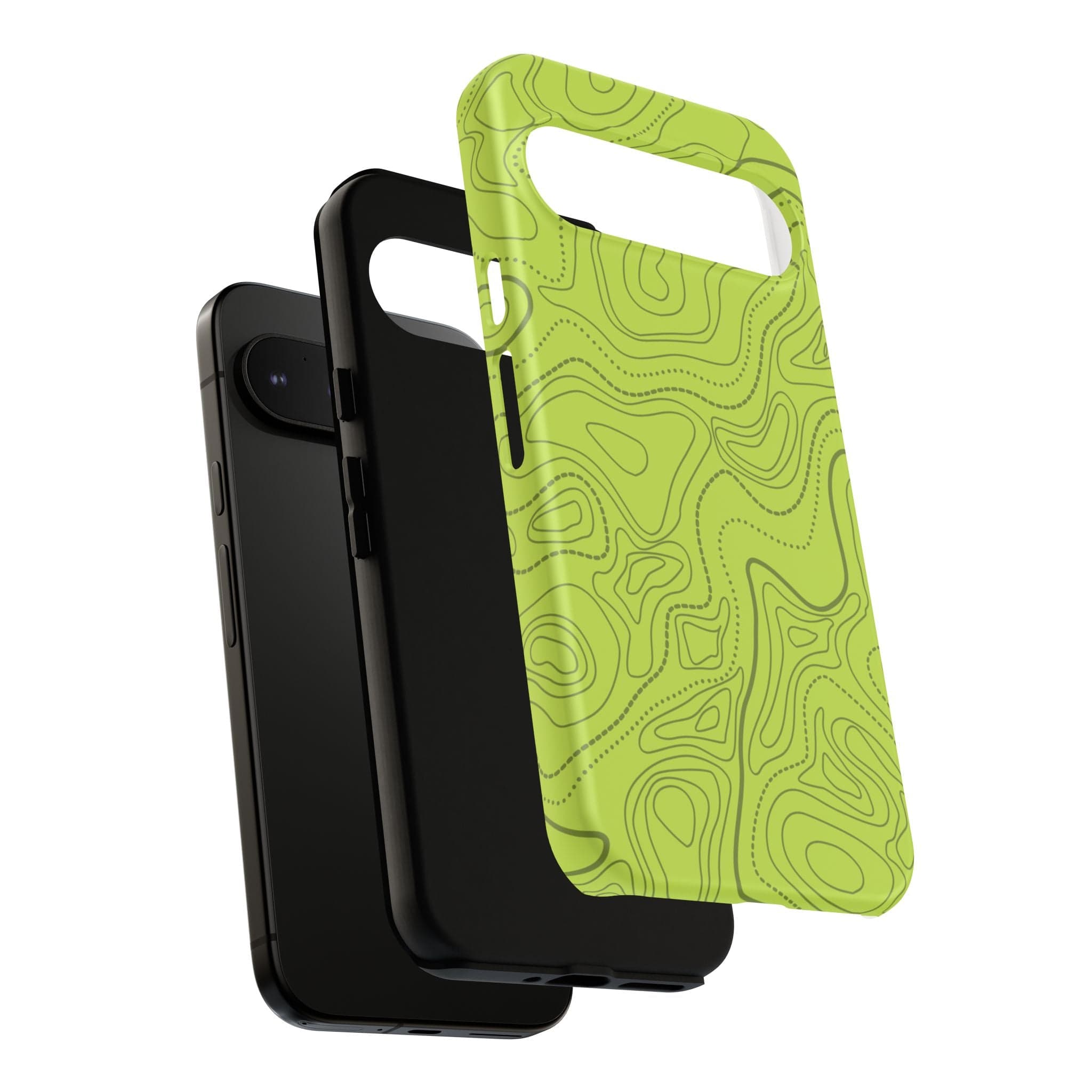 Signal Green Topo Tough Android Case
