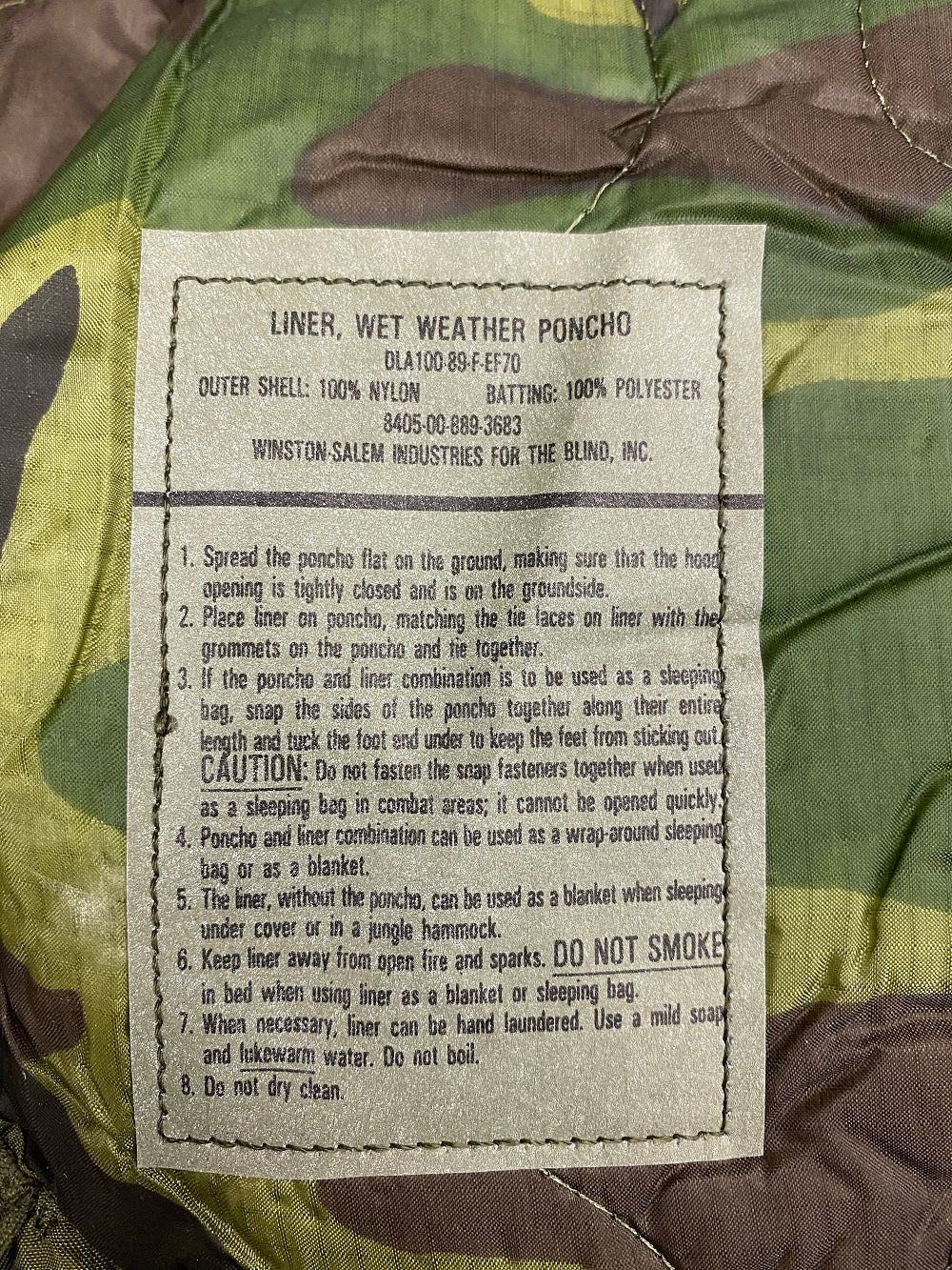 20oz Poncho Liner Tumbler - Military Inspired Insulated Drinkware