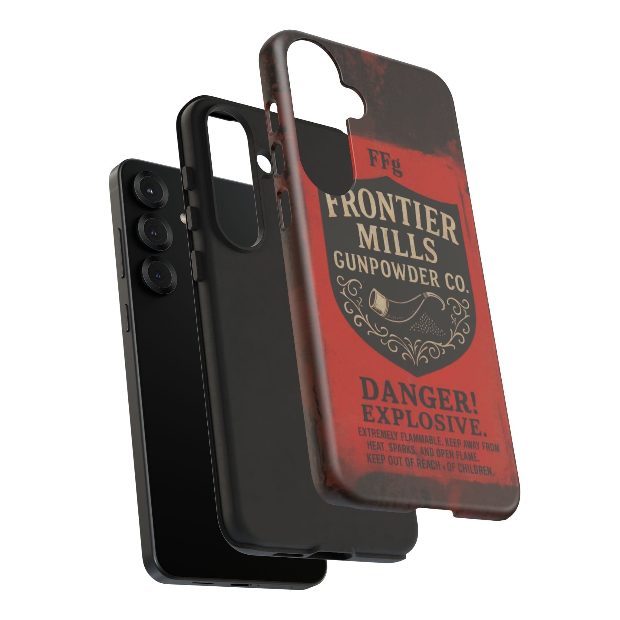 Frontier Mills Black Powder Tough Android Case