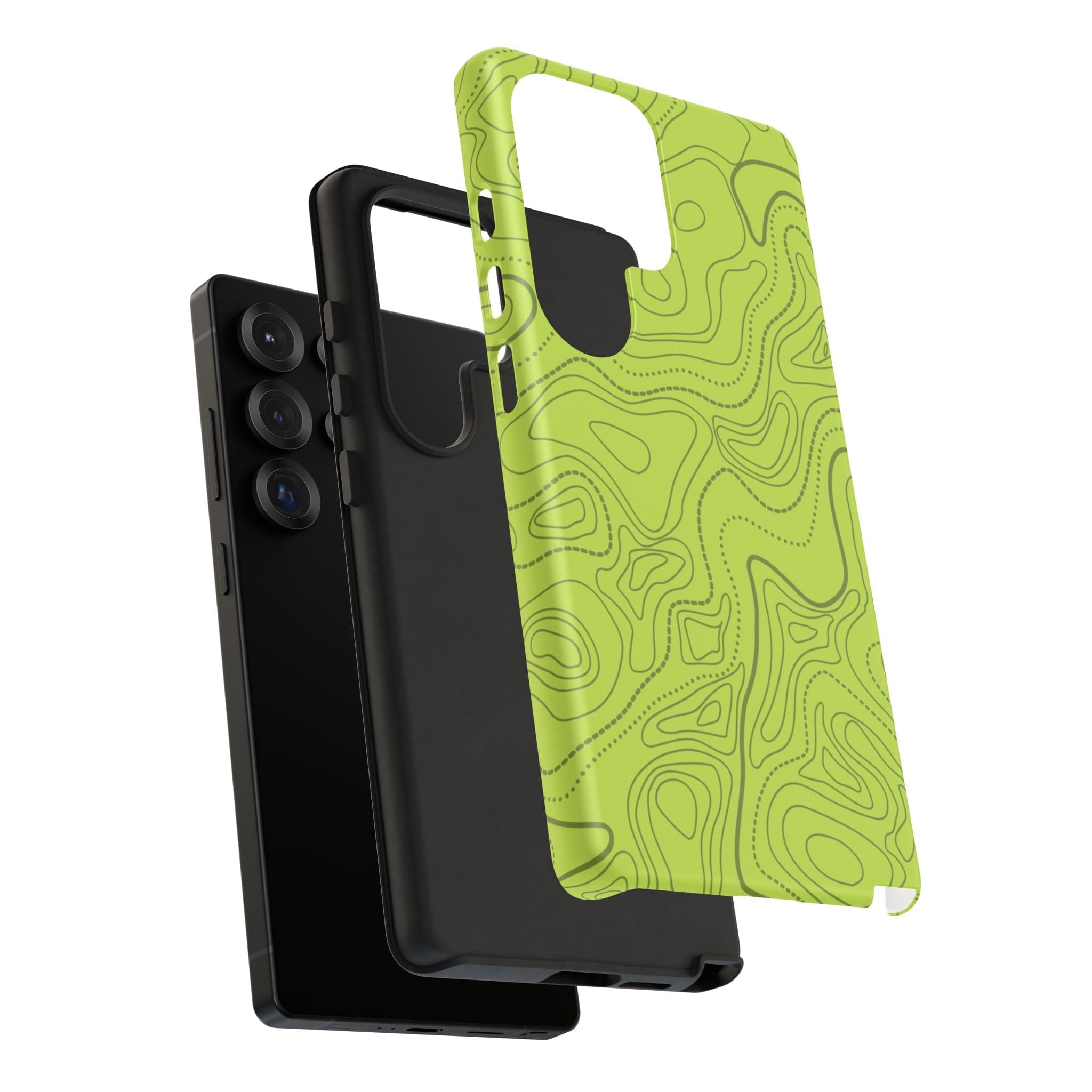 Signal Green Topo Tough Android Case