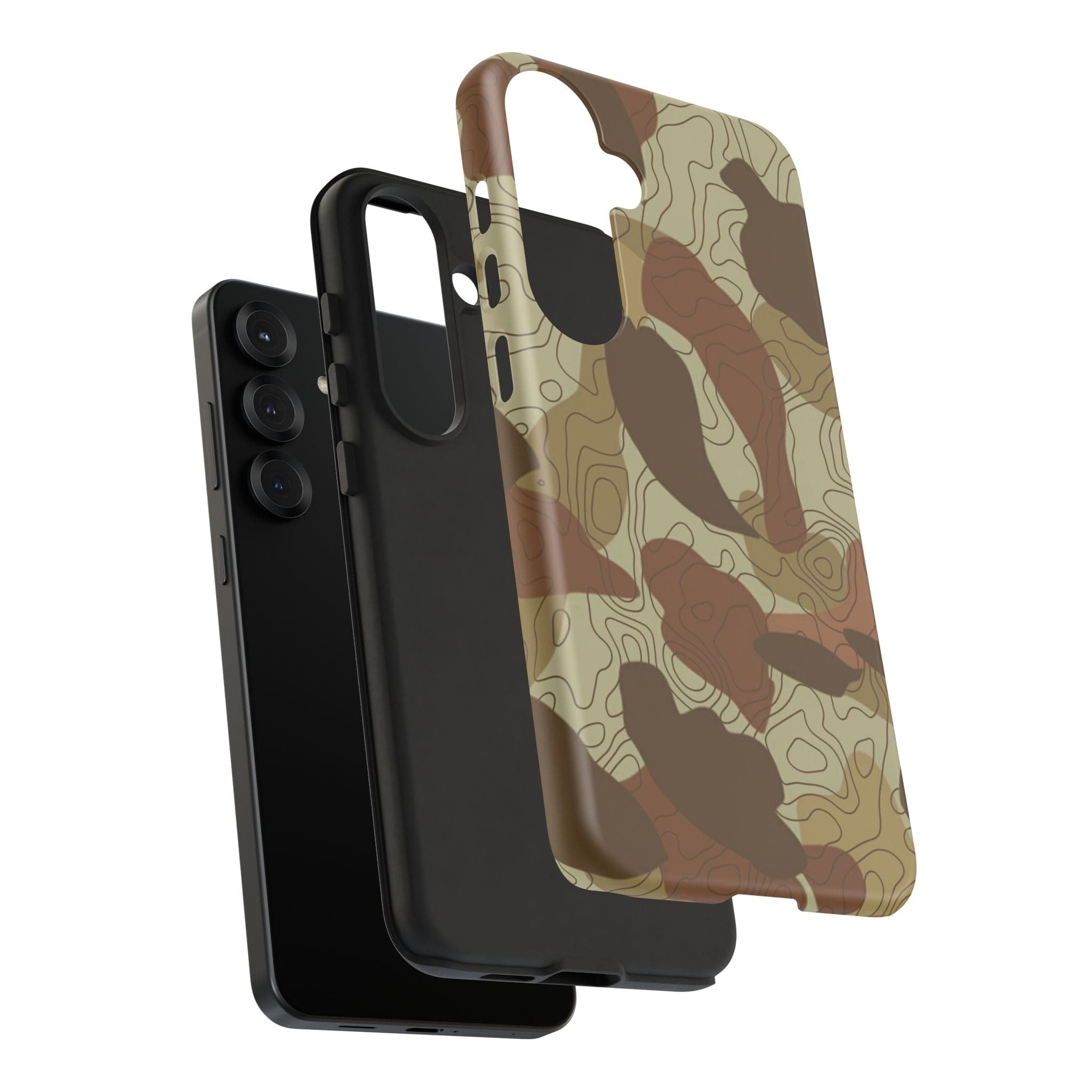 Old's Cool Topo Tough Android Case