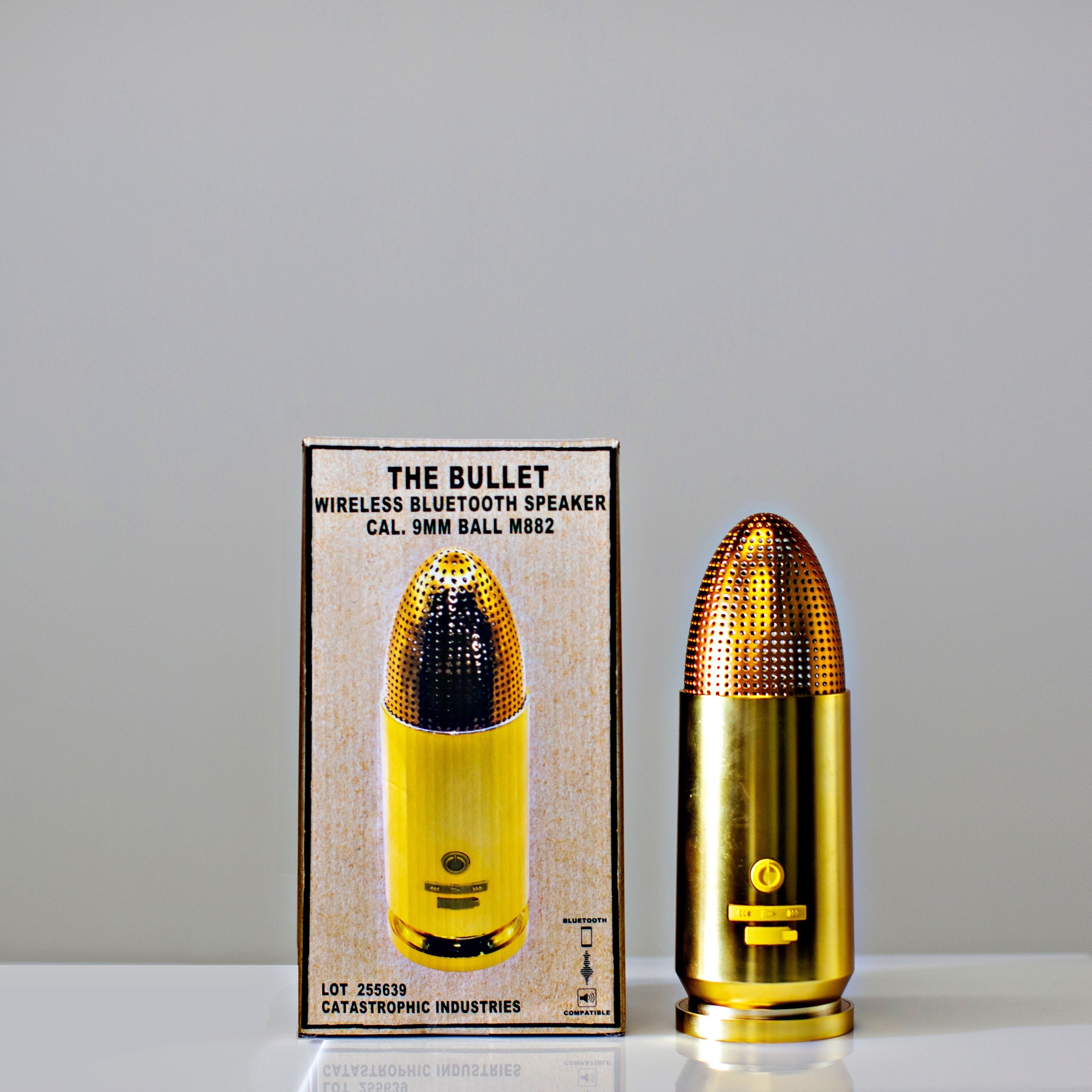 9mm Bullet Bluetooth Speaker