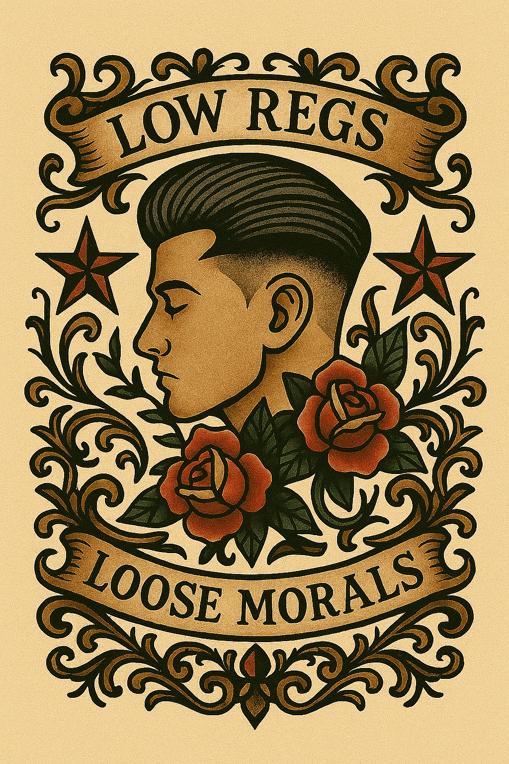 15oz "Low Regs, Loose Morals" Coffee Mug