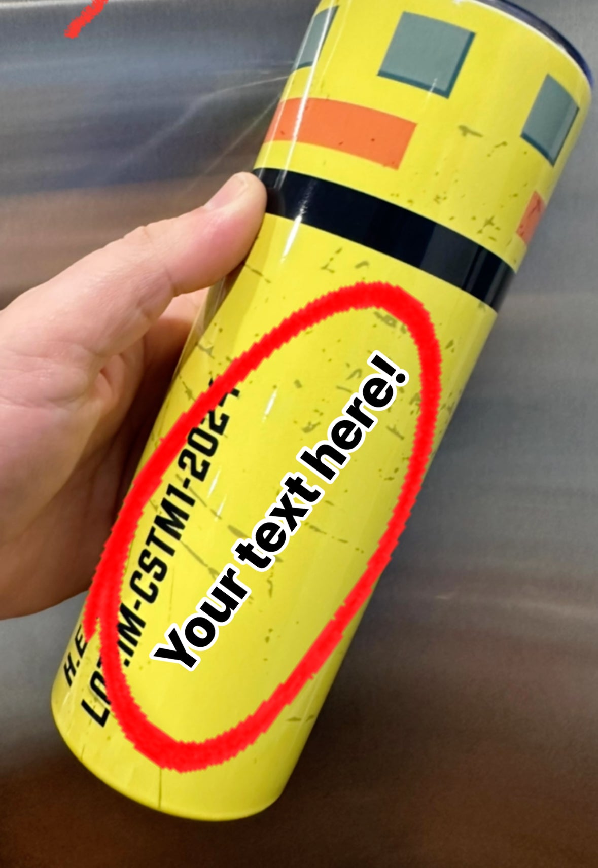 20oz BLU-97 Submunition Tumbler - Military Inspired - Insulated Drinkware