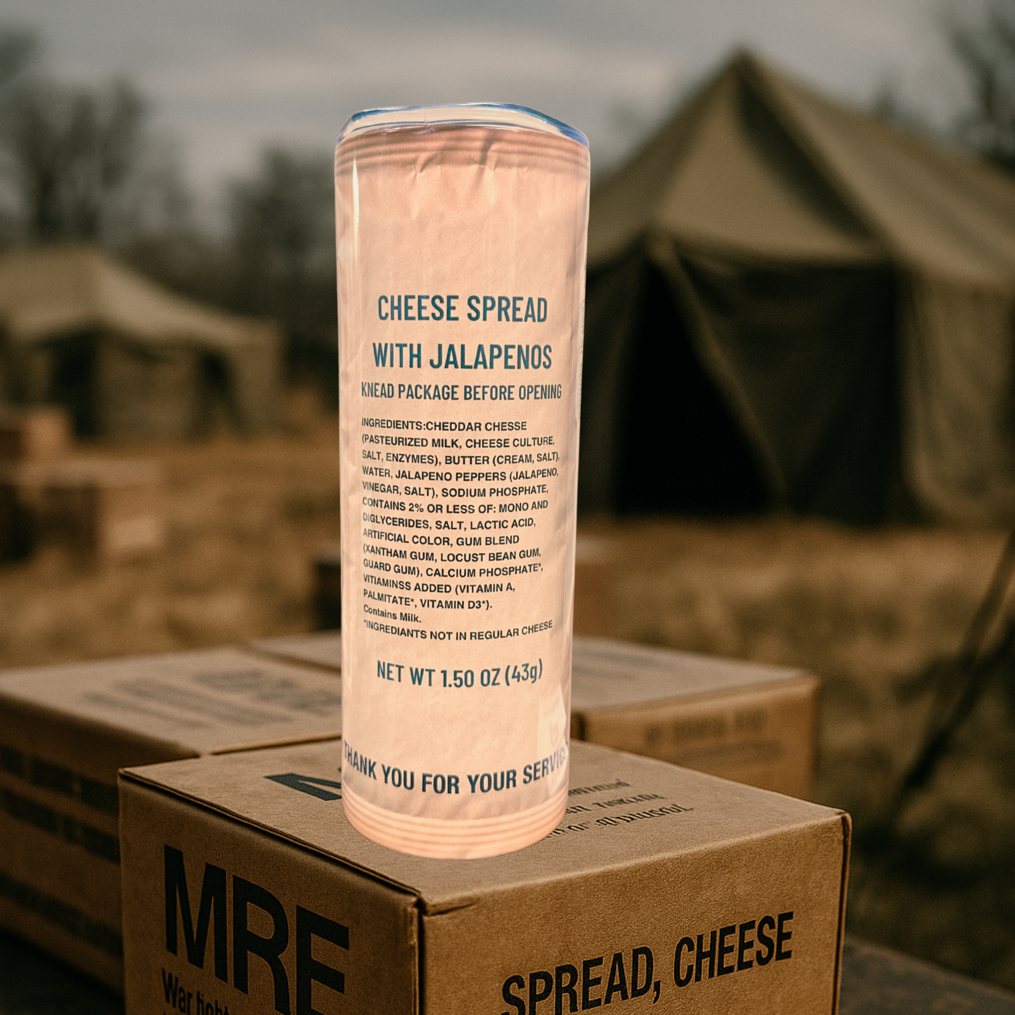 20oz MRE Jalapeño Cheese Spread Tumbler