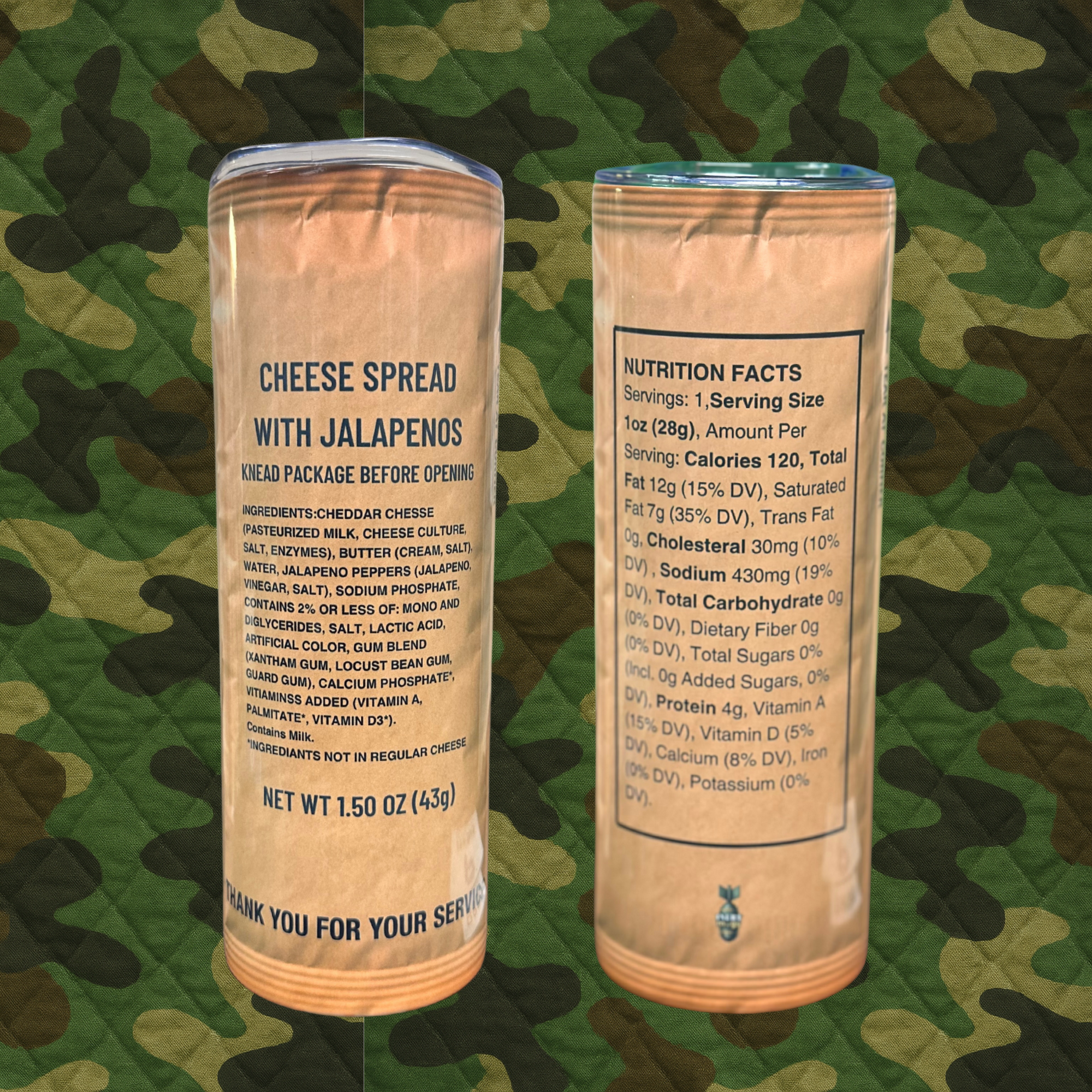 20oz MRE Jalapeño Cheese Spread Tumbler