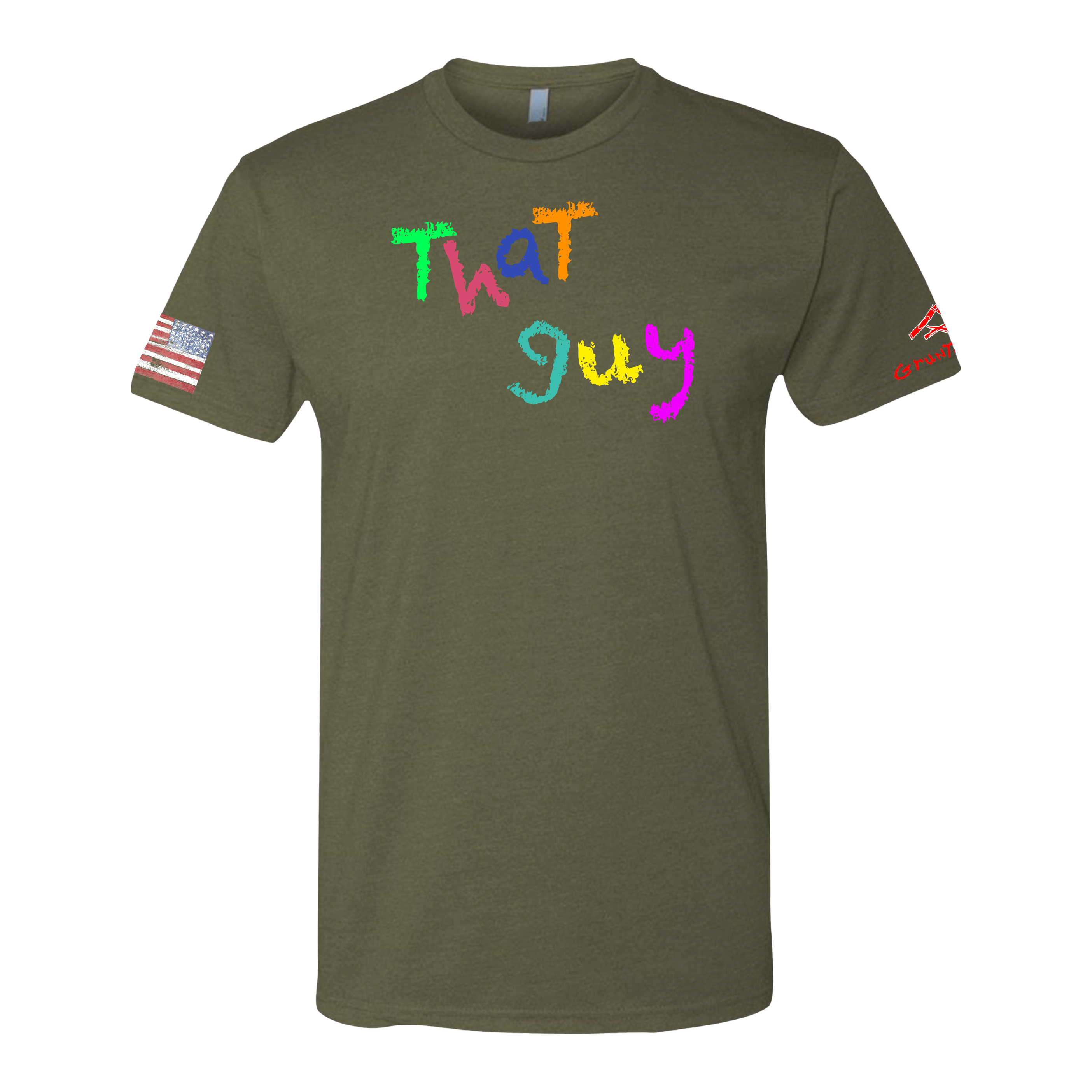 THAT GUY Crayon Shirt (OD OR CHARCOAL GRAY)
