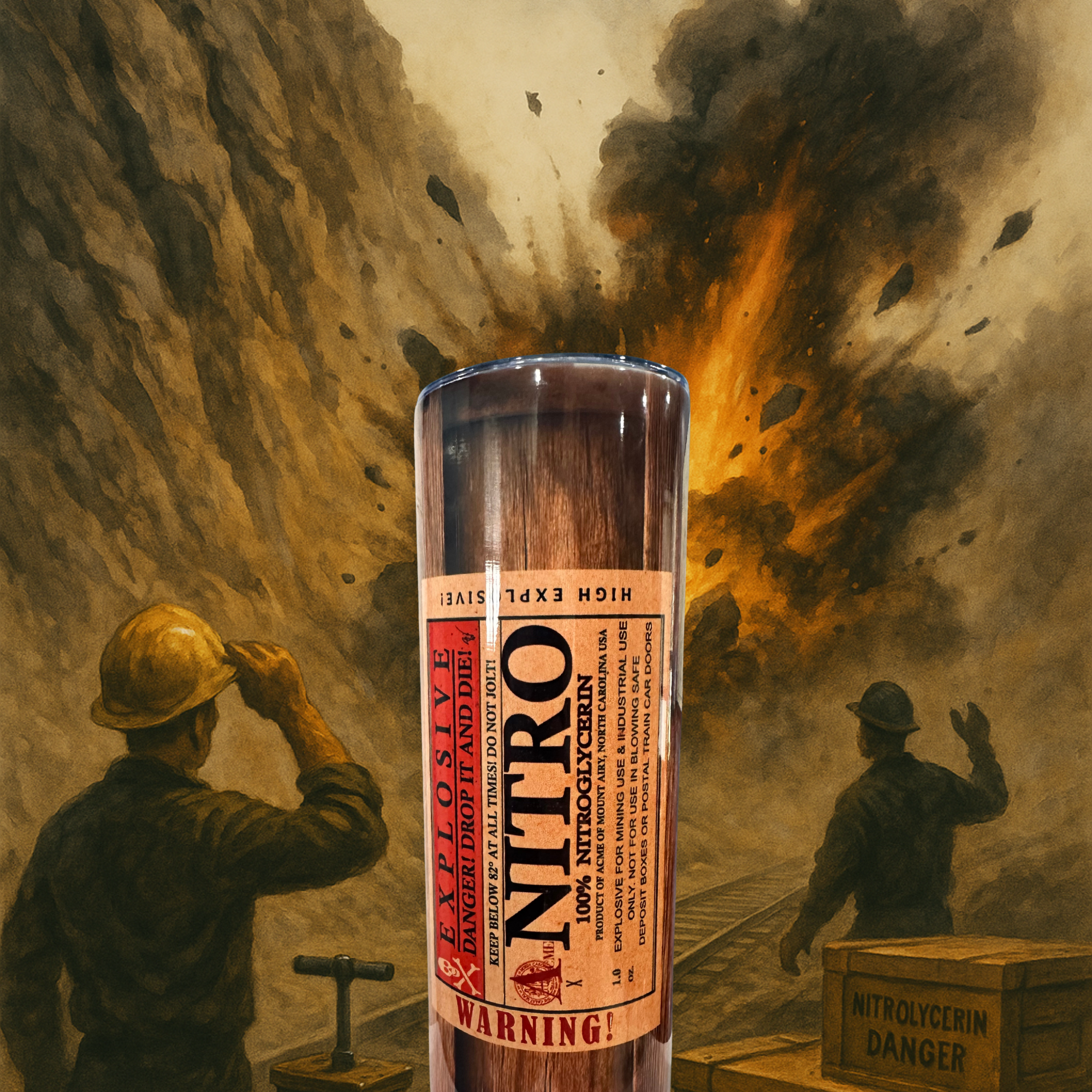 20oz Nitro (100% Nitroglycerine) Tumbler