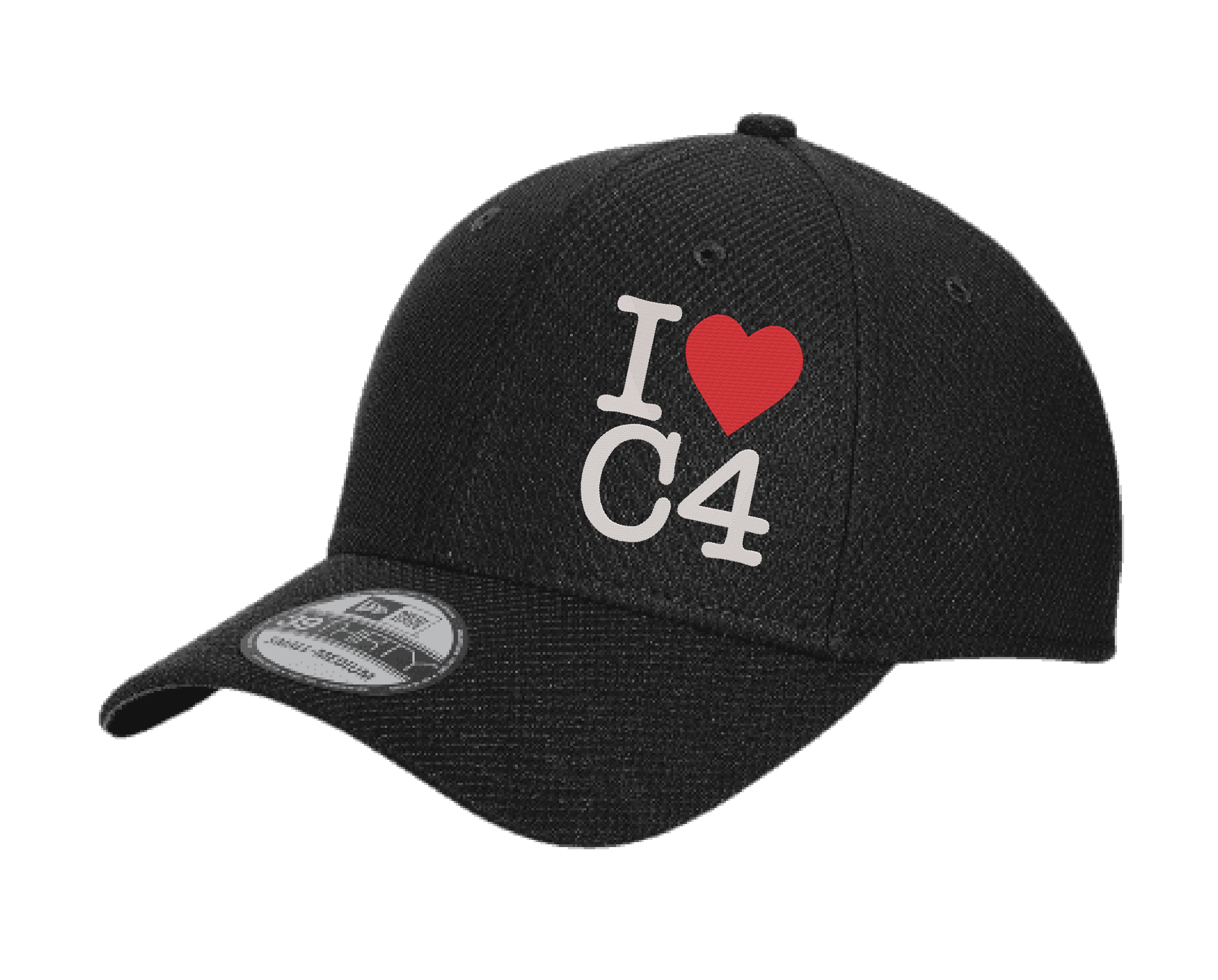 I LOVE C4 Embroidered Hat | Multicam/BDU Camo Hat | Trucker/Flat Bill/Curved Bill/Dad Hat | Lots of Styles