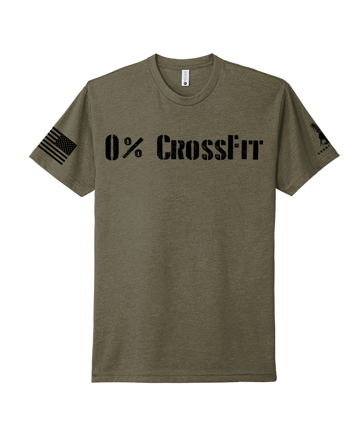 0% CrossFit tee