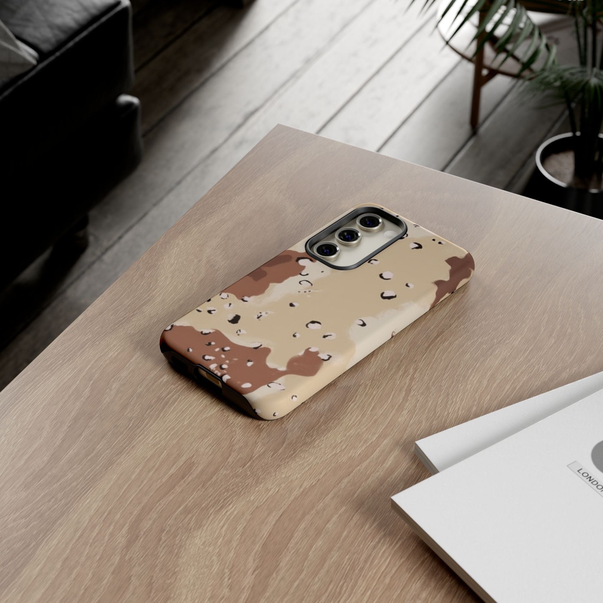 Chocolate Chip Camo Tough Android Case