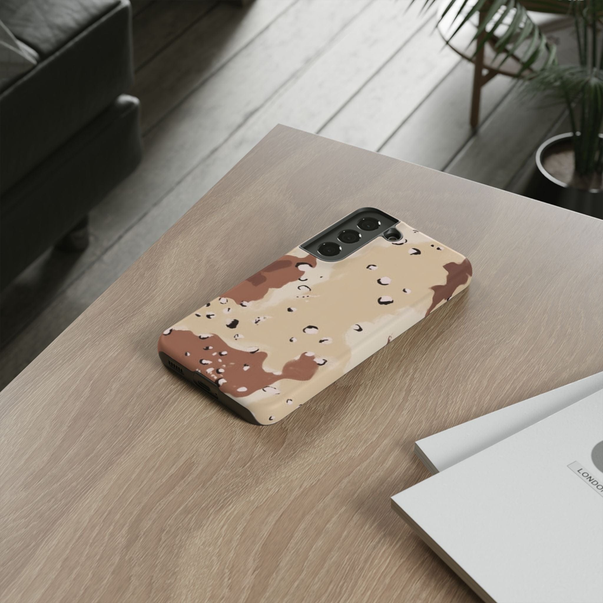 Chocolate Chip Camo Tough Android Case