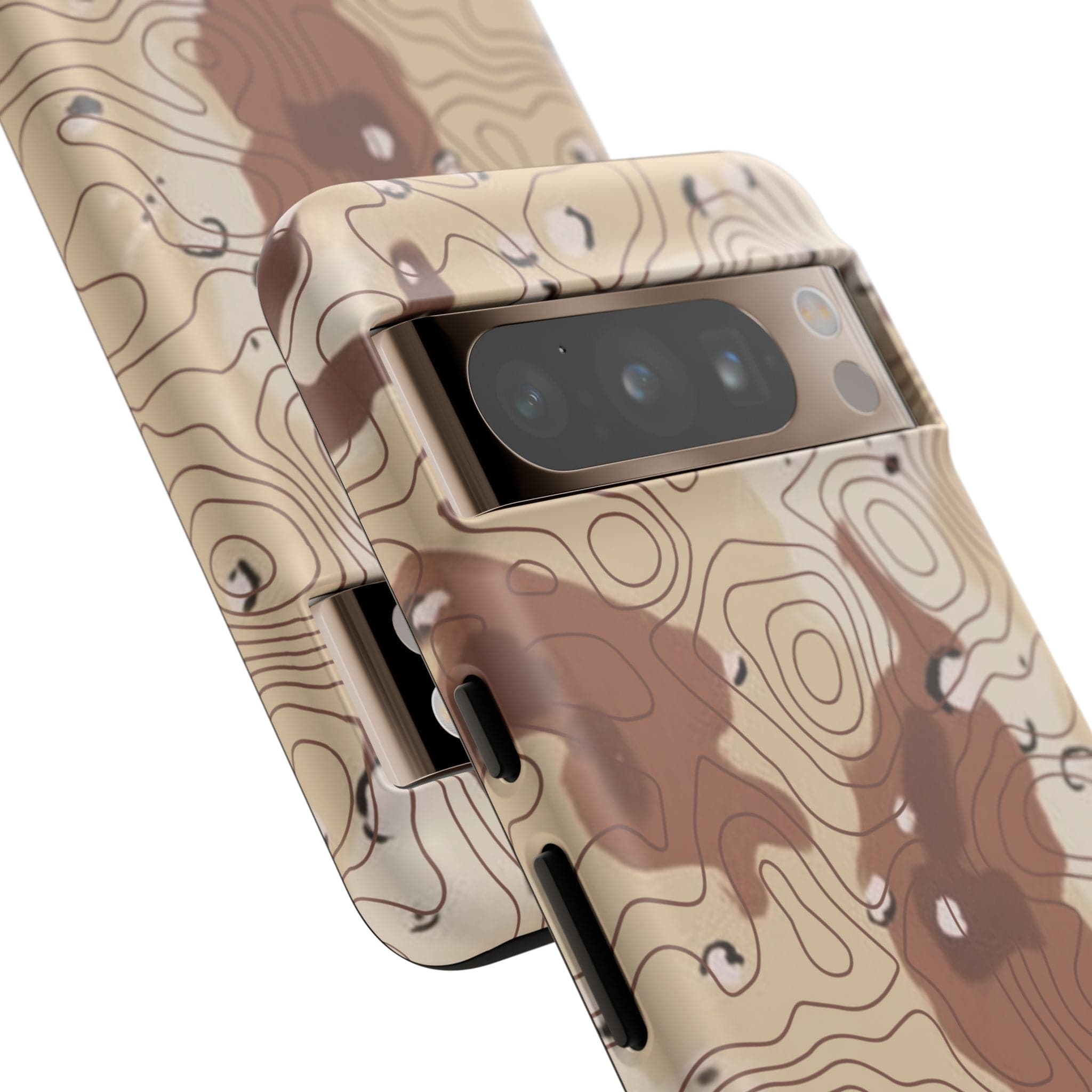 Chocolate Chip Topo Tough Android Case