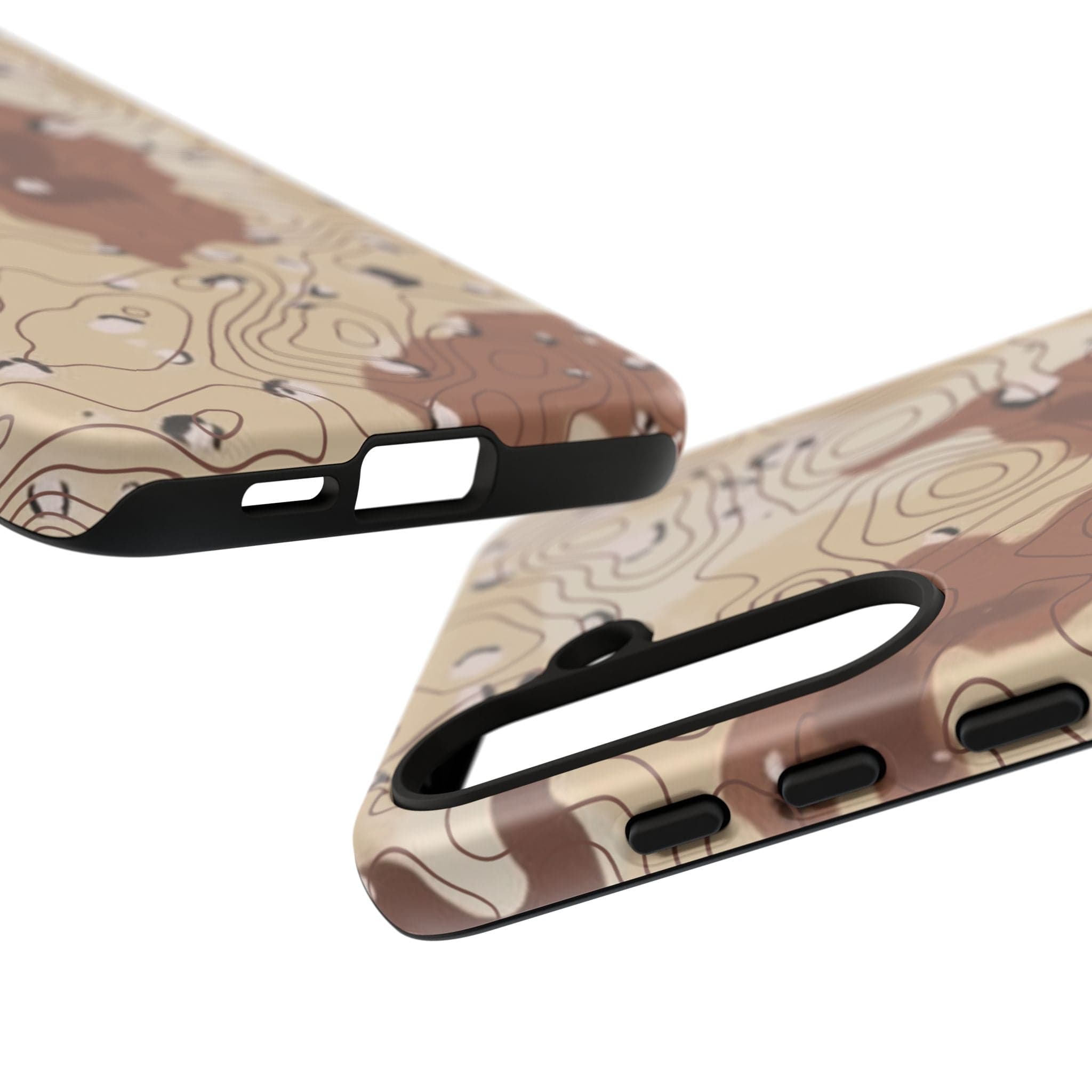 Chocolate Chip Topo Tough Android Case