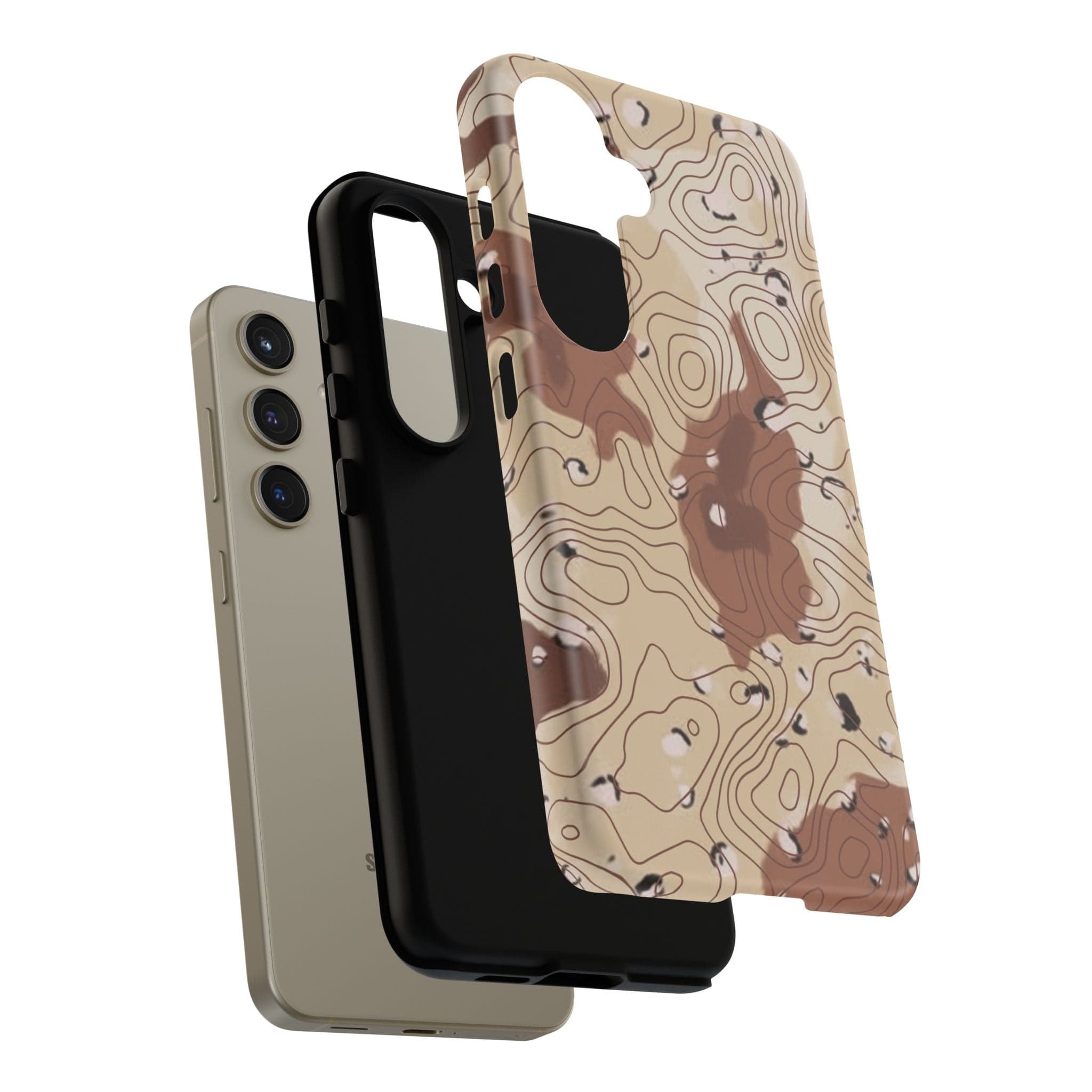 Chocolate Chip Topo Tough Android Case