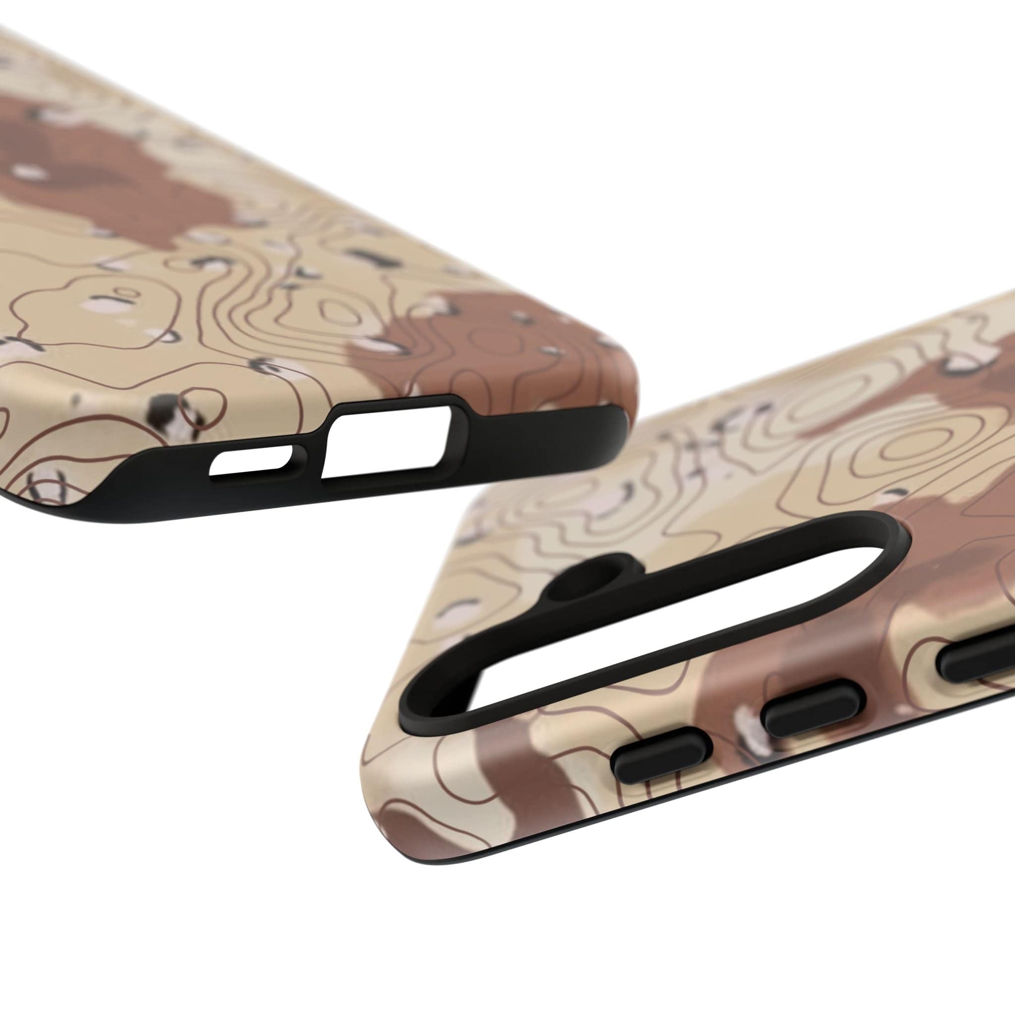 Chocolate Chip Topo Tough Android Case