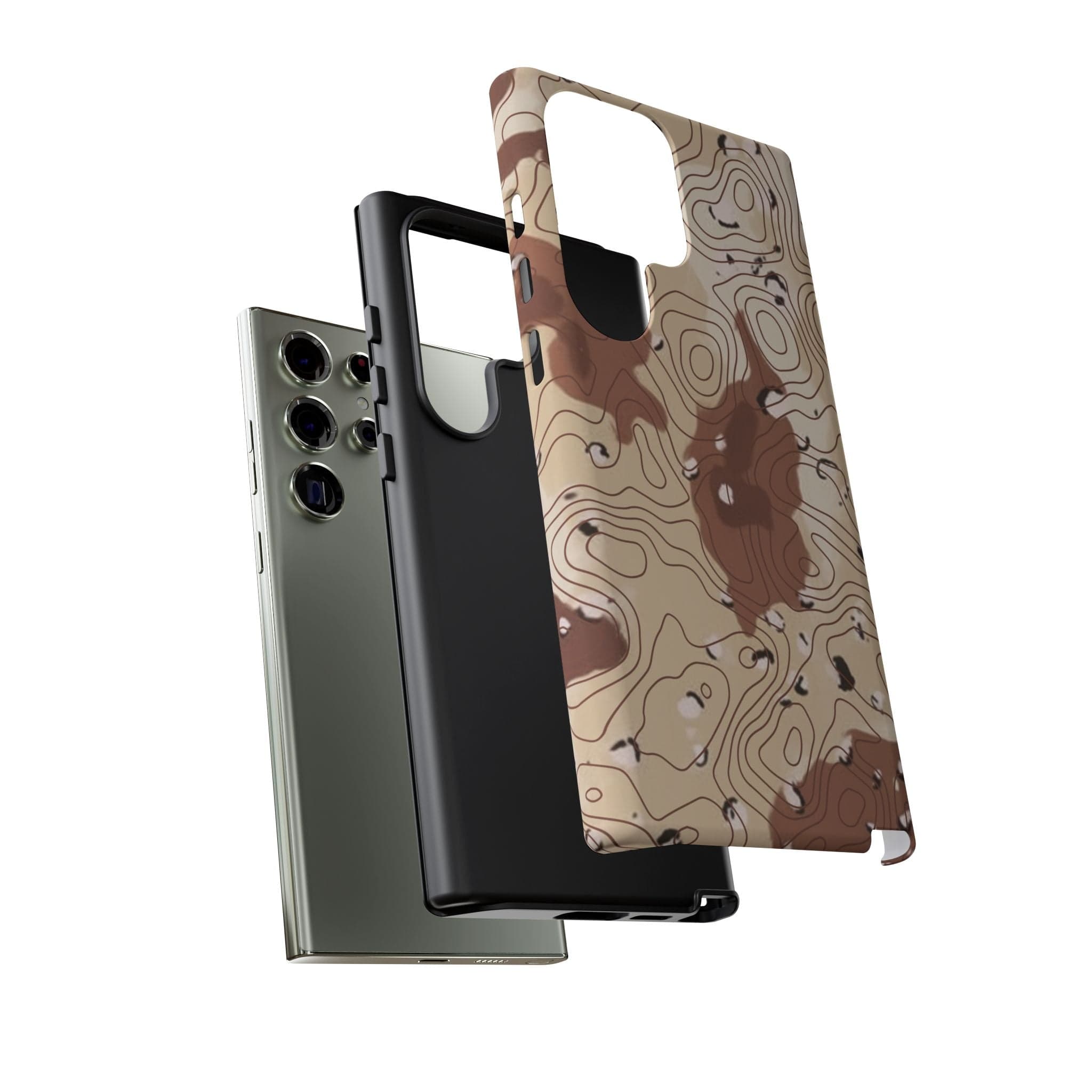 Chocolate Chip Topo Tough Android Case