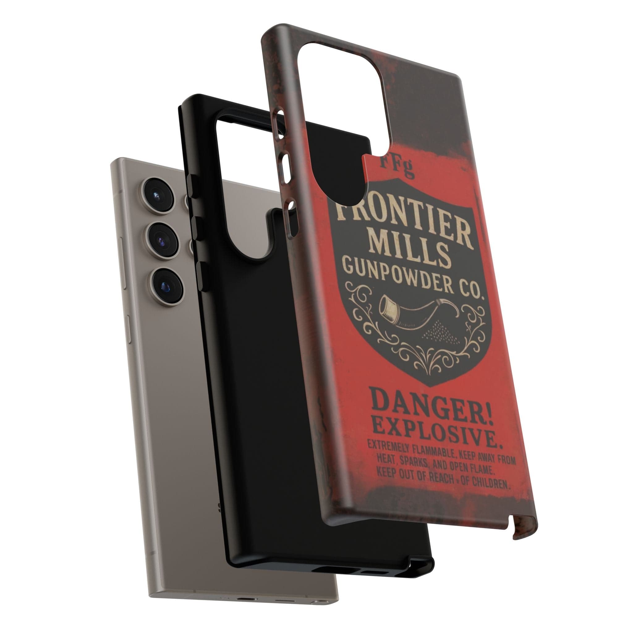 Frontier Mills Black Powder Tough Android Case