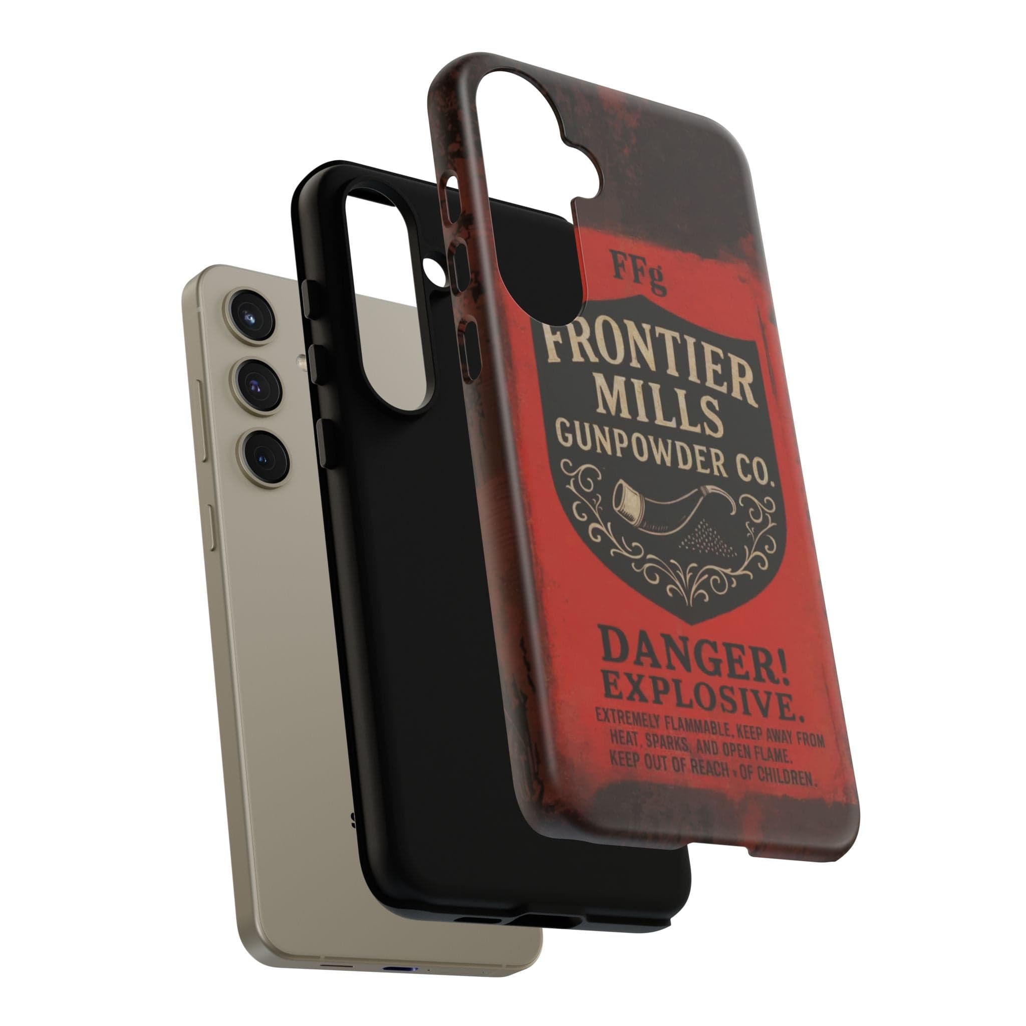 Frontier Mills Black Powder Tough Android Case