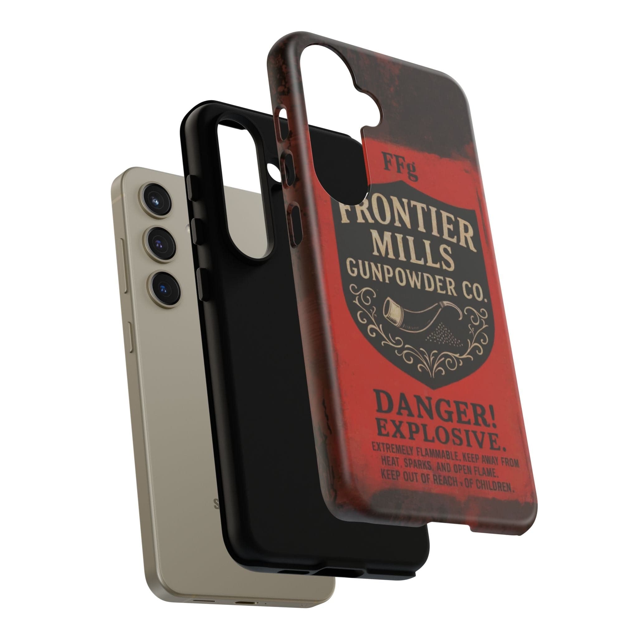 Frontier Mills Black Powder Tough Android Case