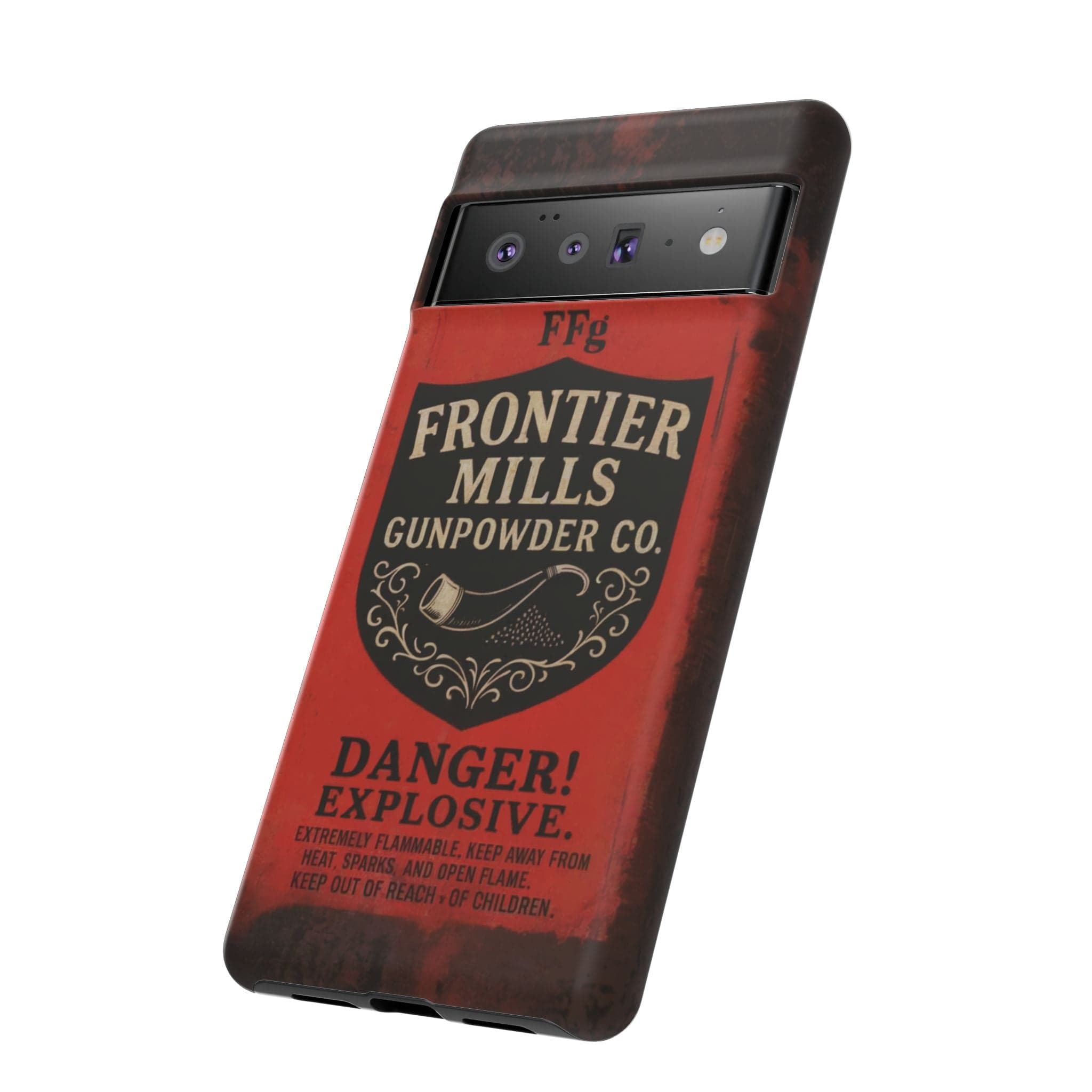Frontier Mills Black Powder Tough Android Case