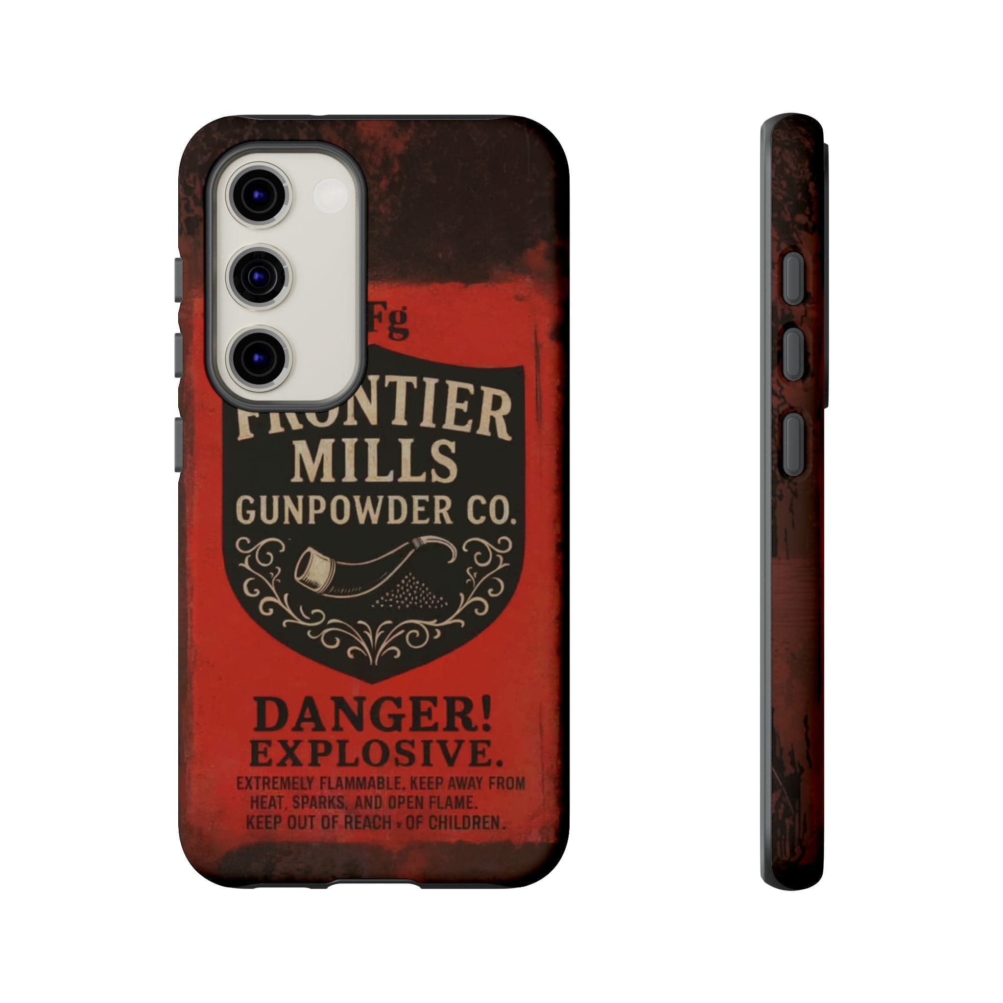 Frontier Mills Black Powder Tough Android Case