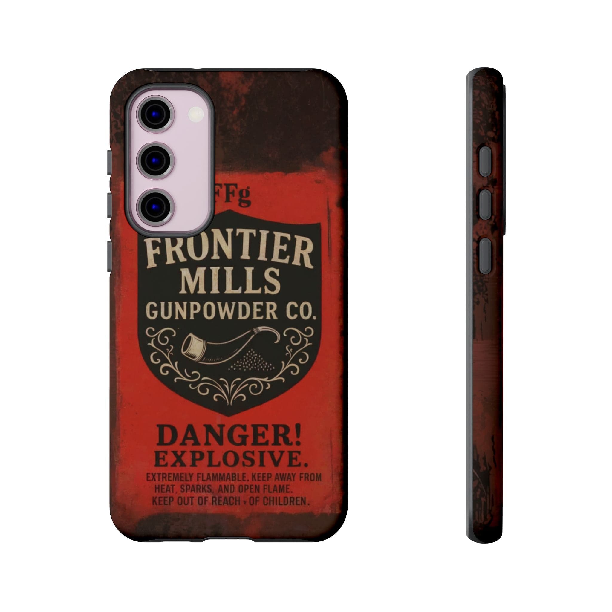 Frontier Mills Black Powder Tough Android Case