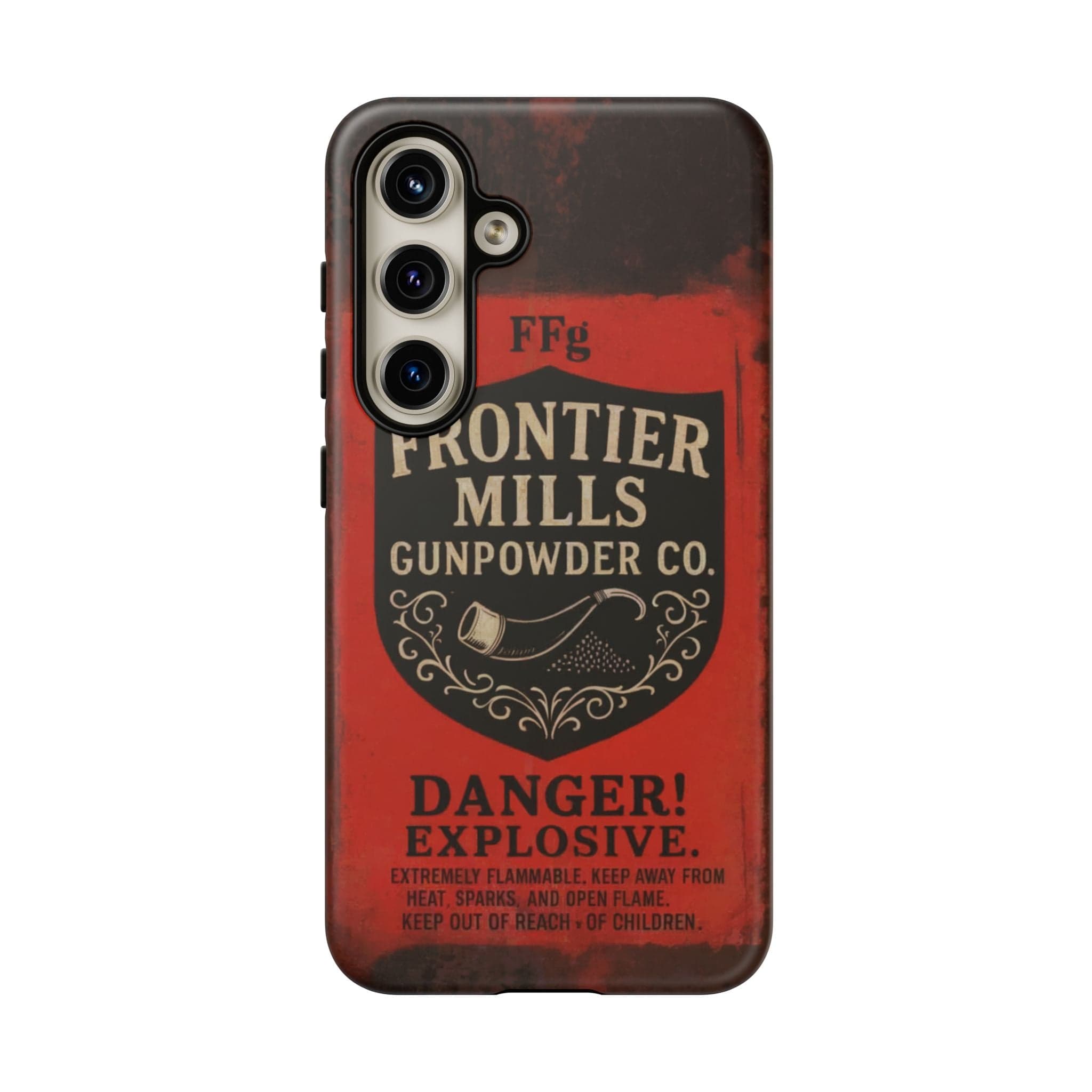 Frontier Mills Black Powder Tough Android Case