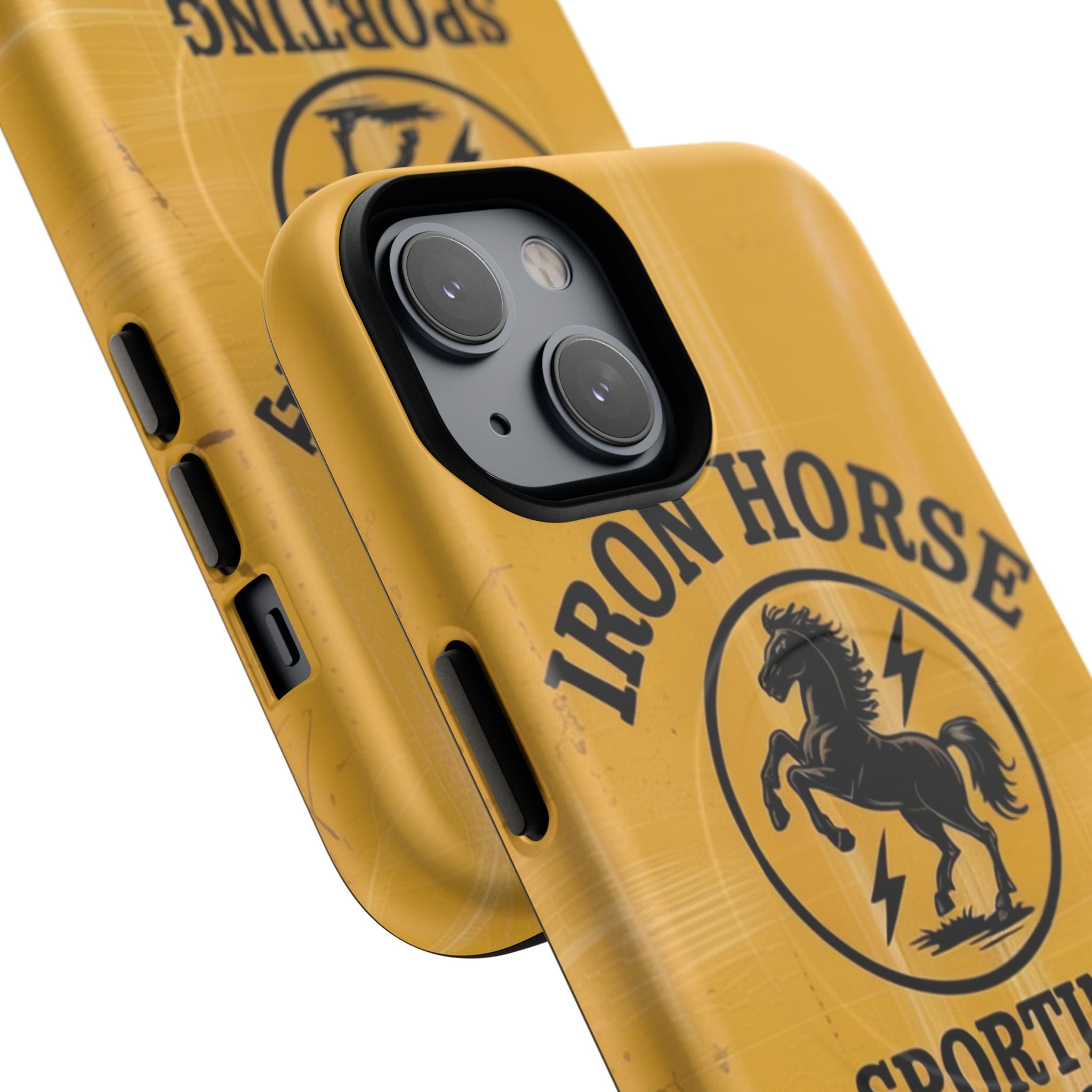 Iron Horse Black Powder Tough Magnetic iPhone Case