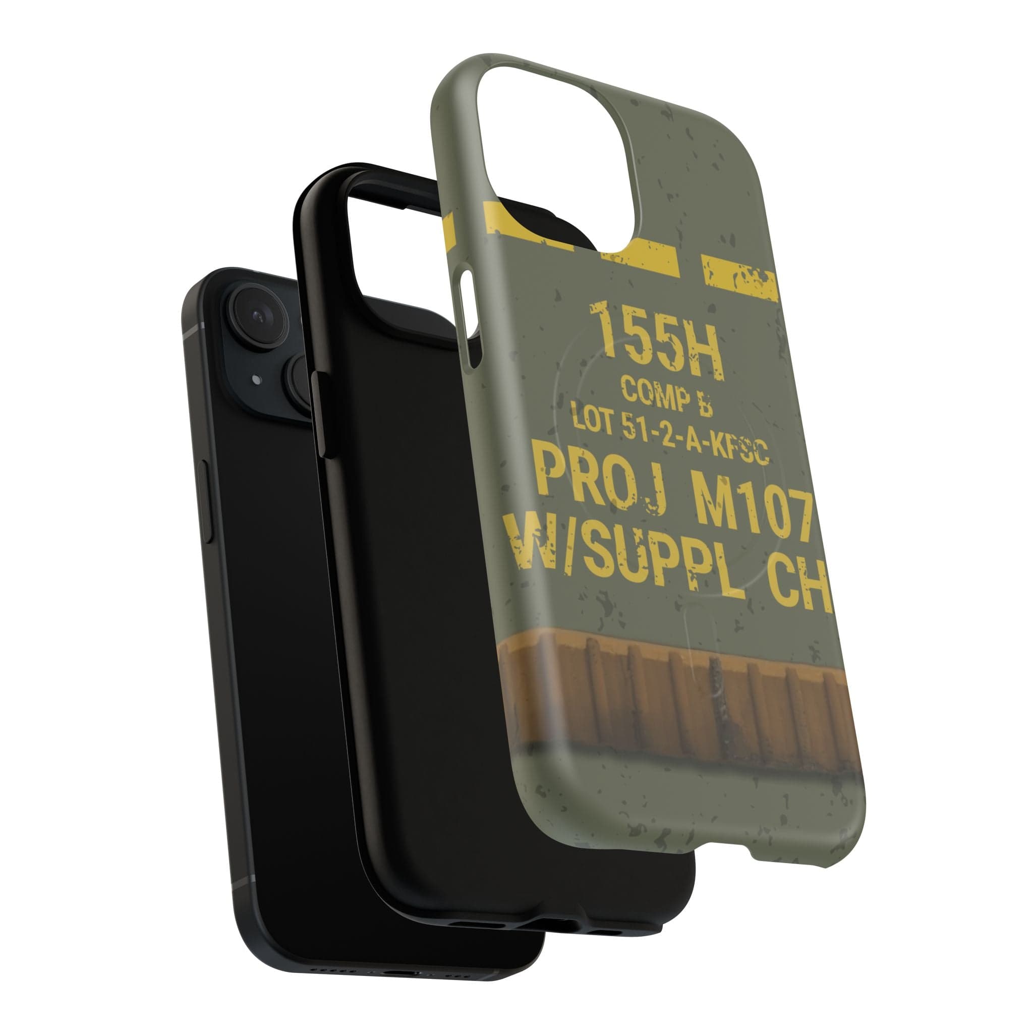 M107 HE 155 Tough Magnetic iPhone Case