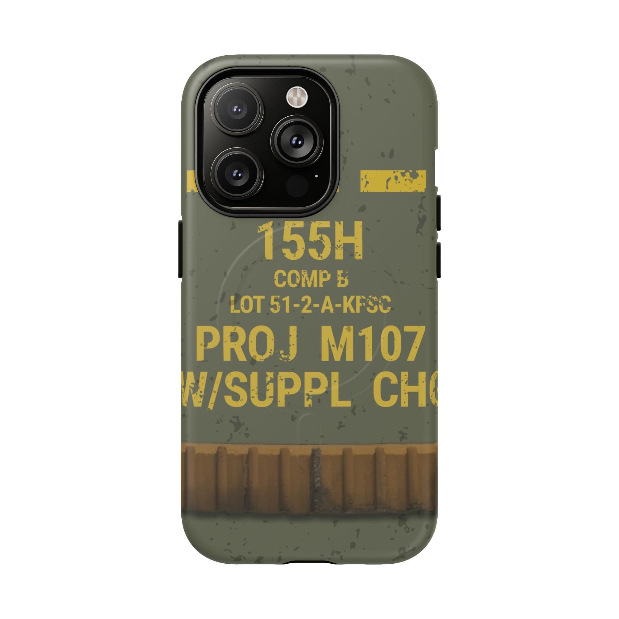 M107 HE 155 Tough Magnetic iPhone Case