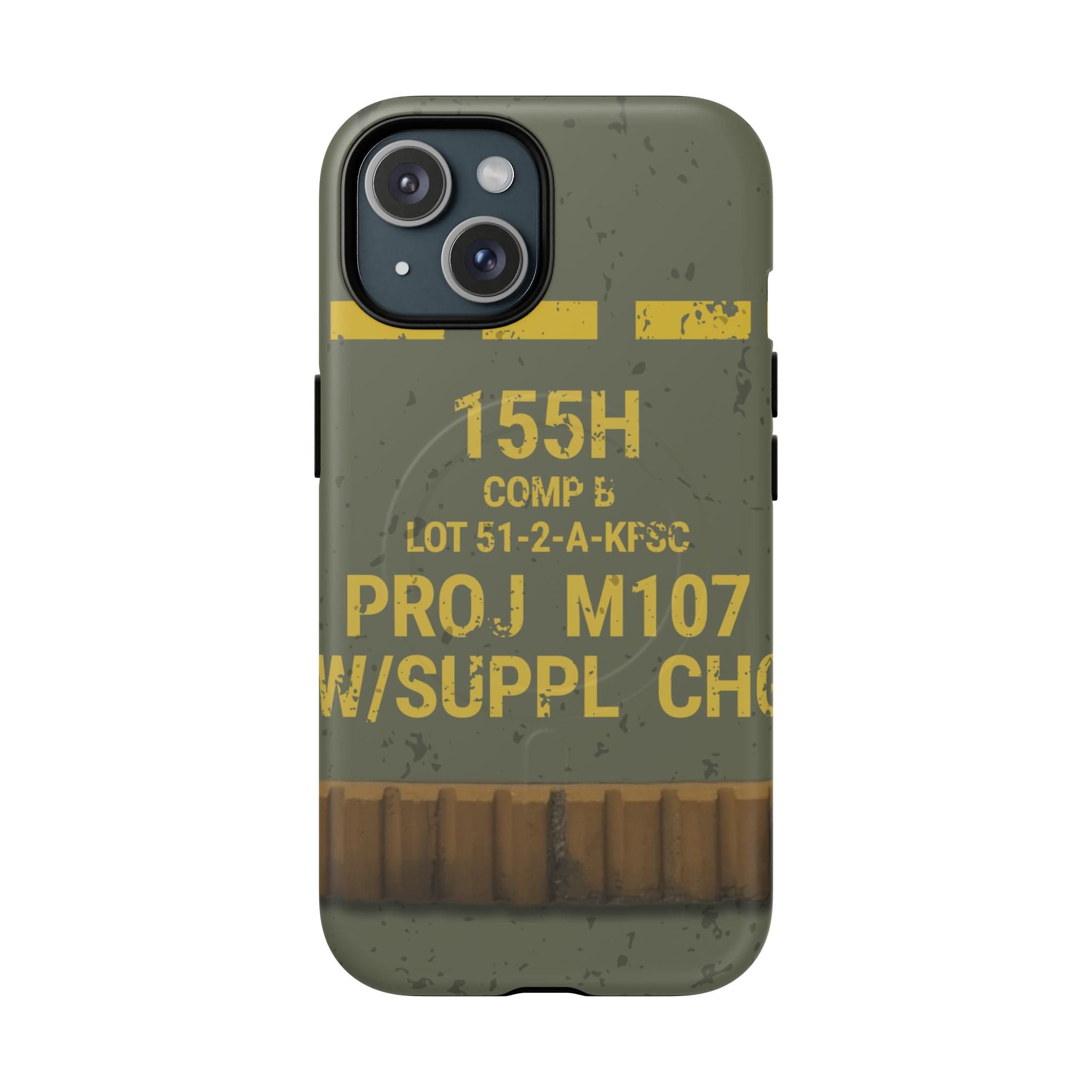 M107 HE 155 Tough Magnetic iPhone Case