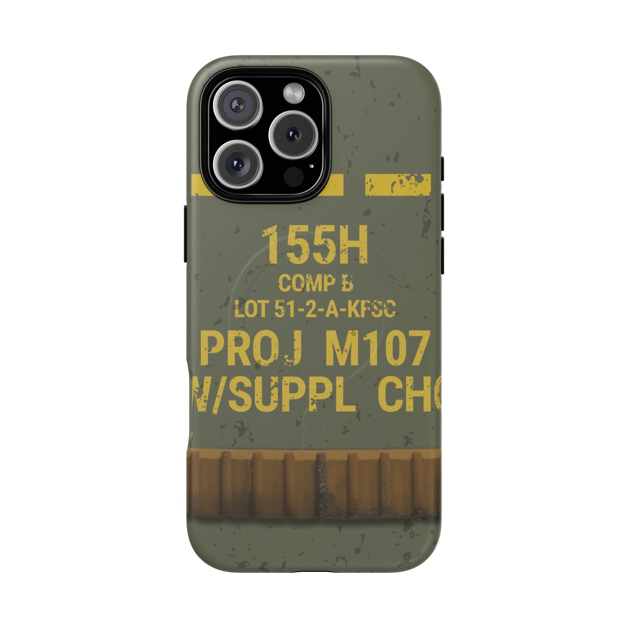 M107 HE 155 Tough Magnetic iPhone Case