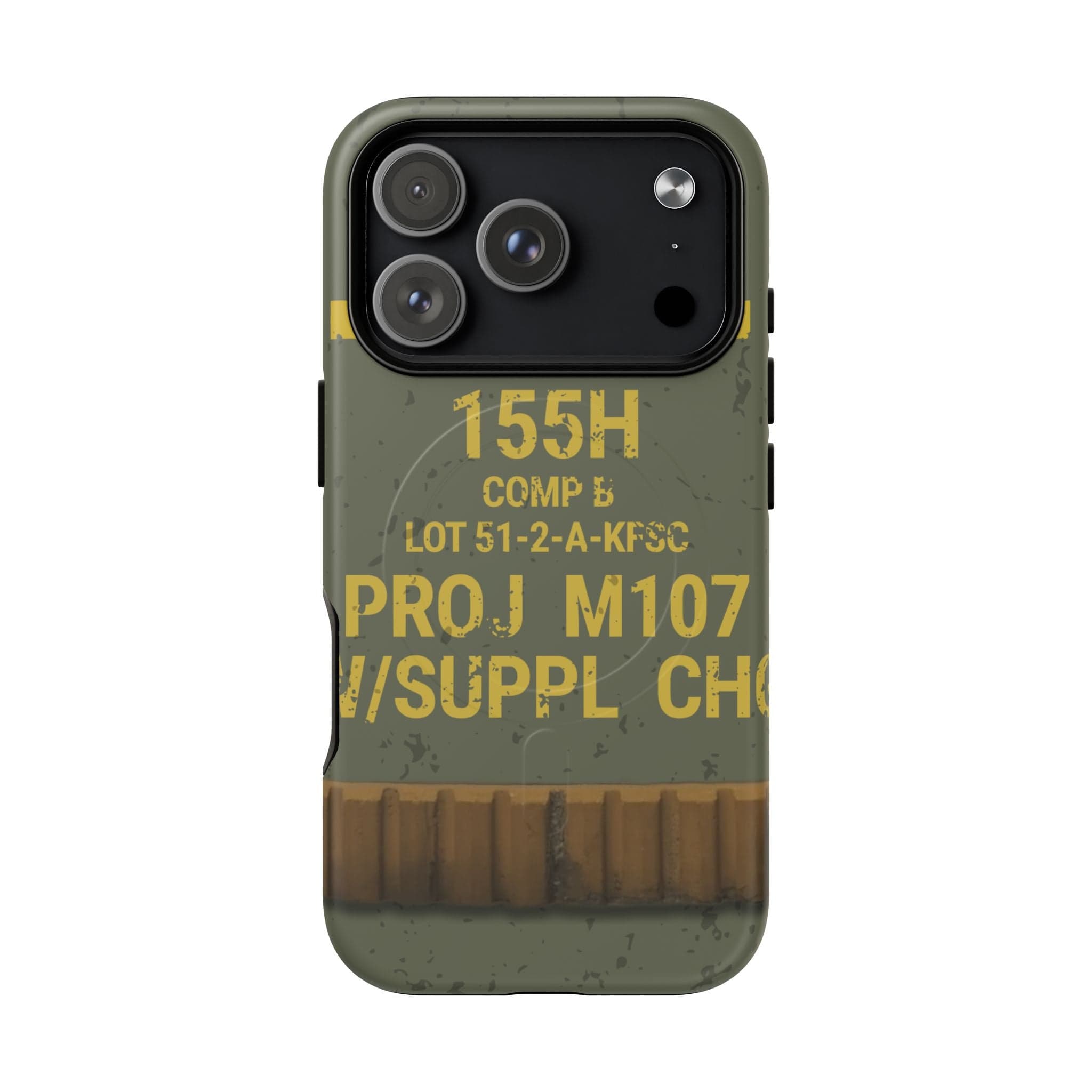 M107 HE 155 Tough Magnetic iPhone Case