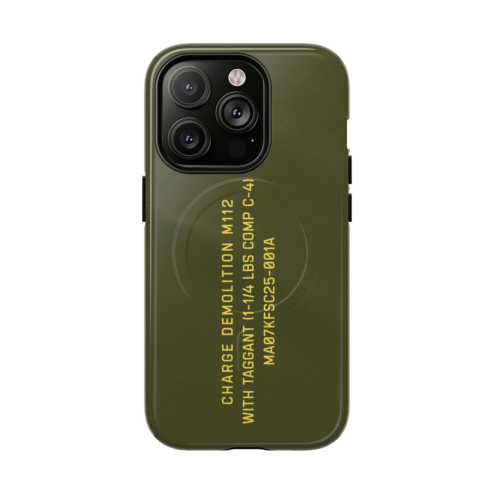 M112 (C-4) Tough Magnetic iPhone Case