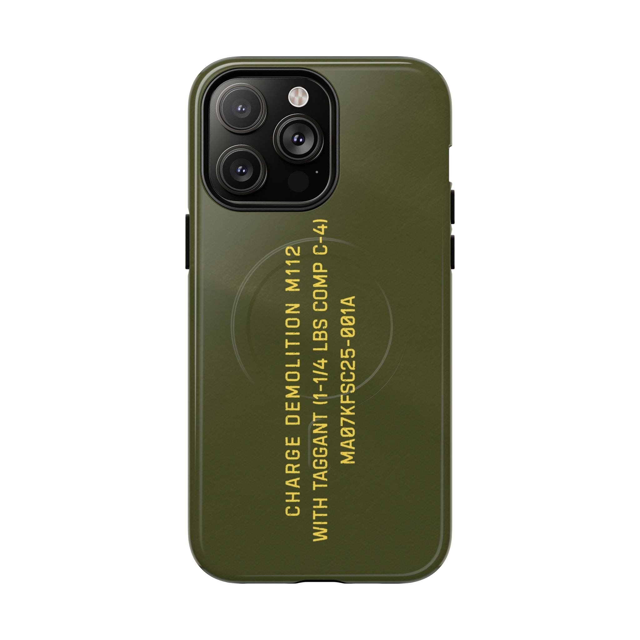 M112 (C-4) Tough Magnetic iPhone Case