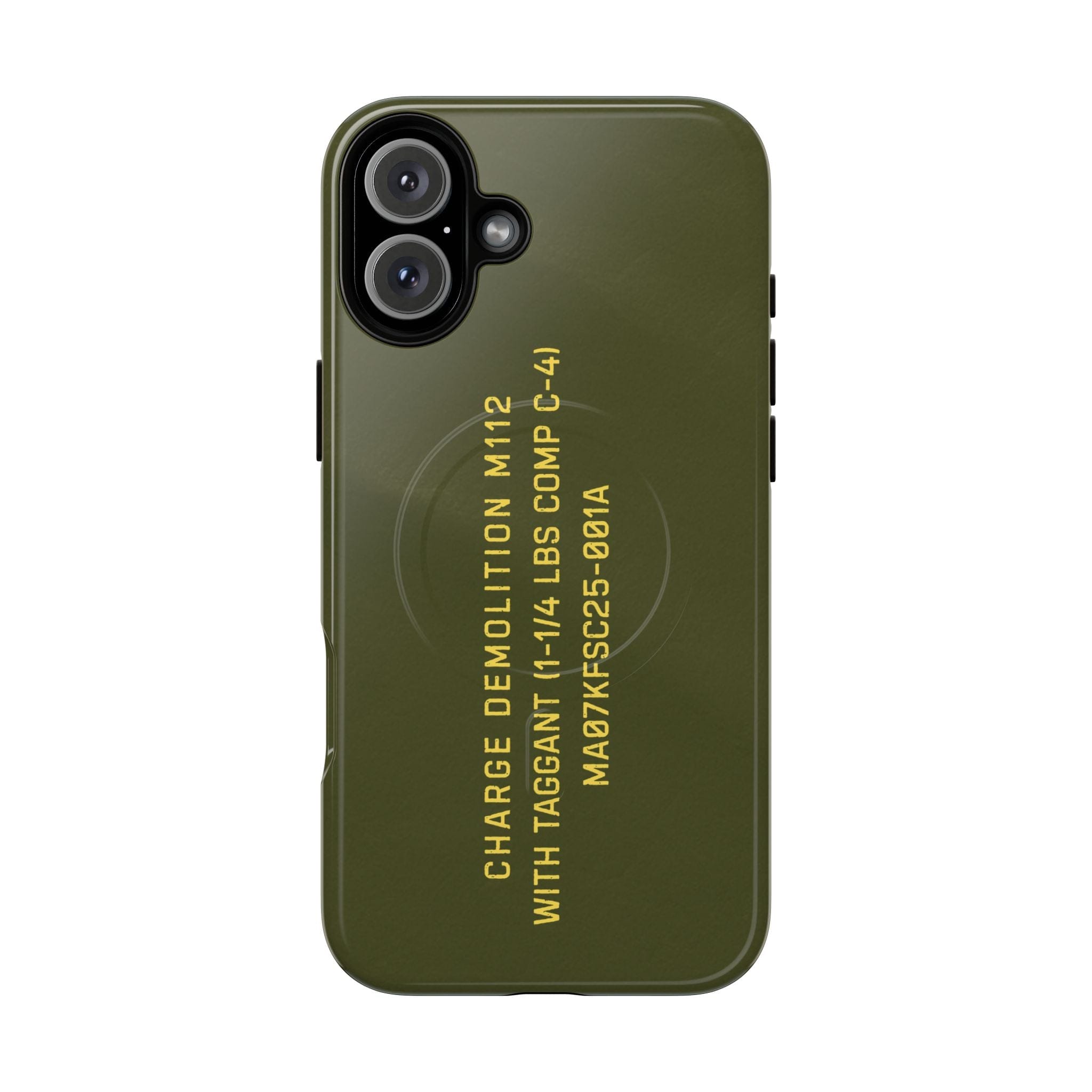 M112 (C-4) Tough Magnetic iPhone Case