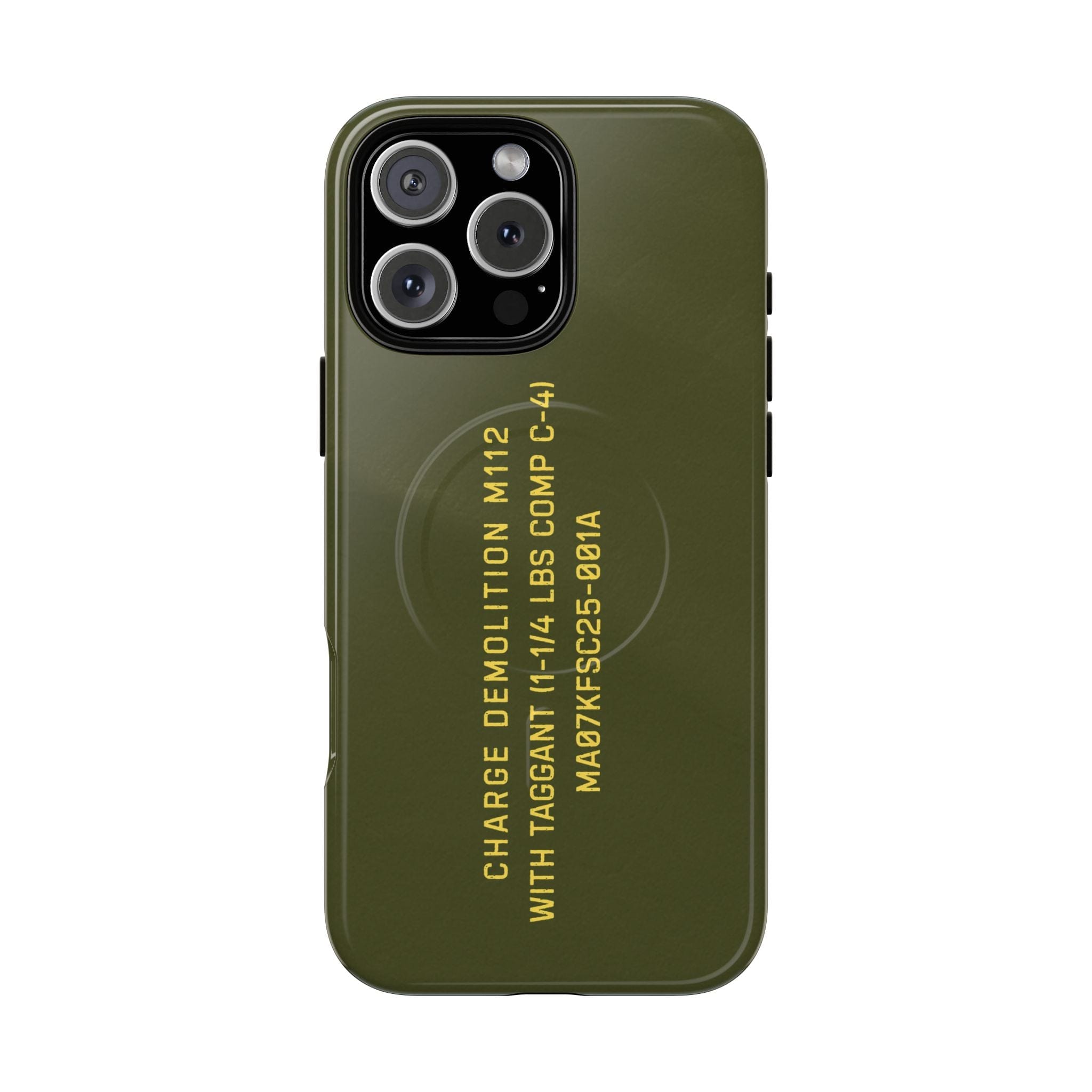 M112 (C-4) Tough Magnetic iPhone Case
