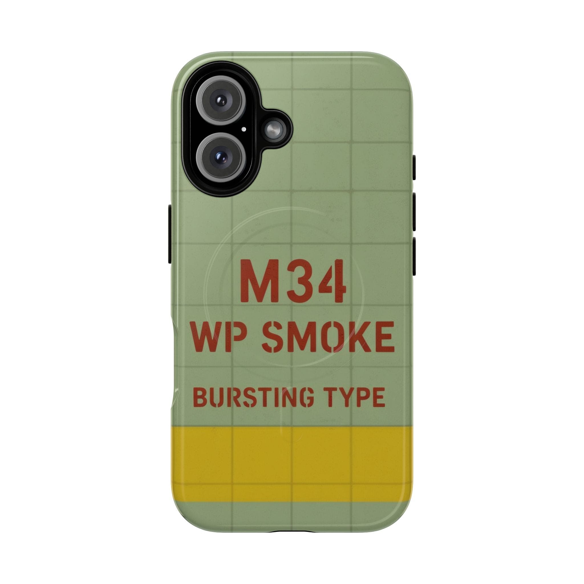 M34 WP Grenade Tough Magnetic iPhone Case
