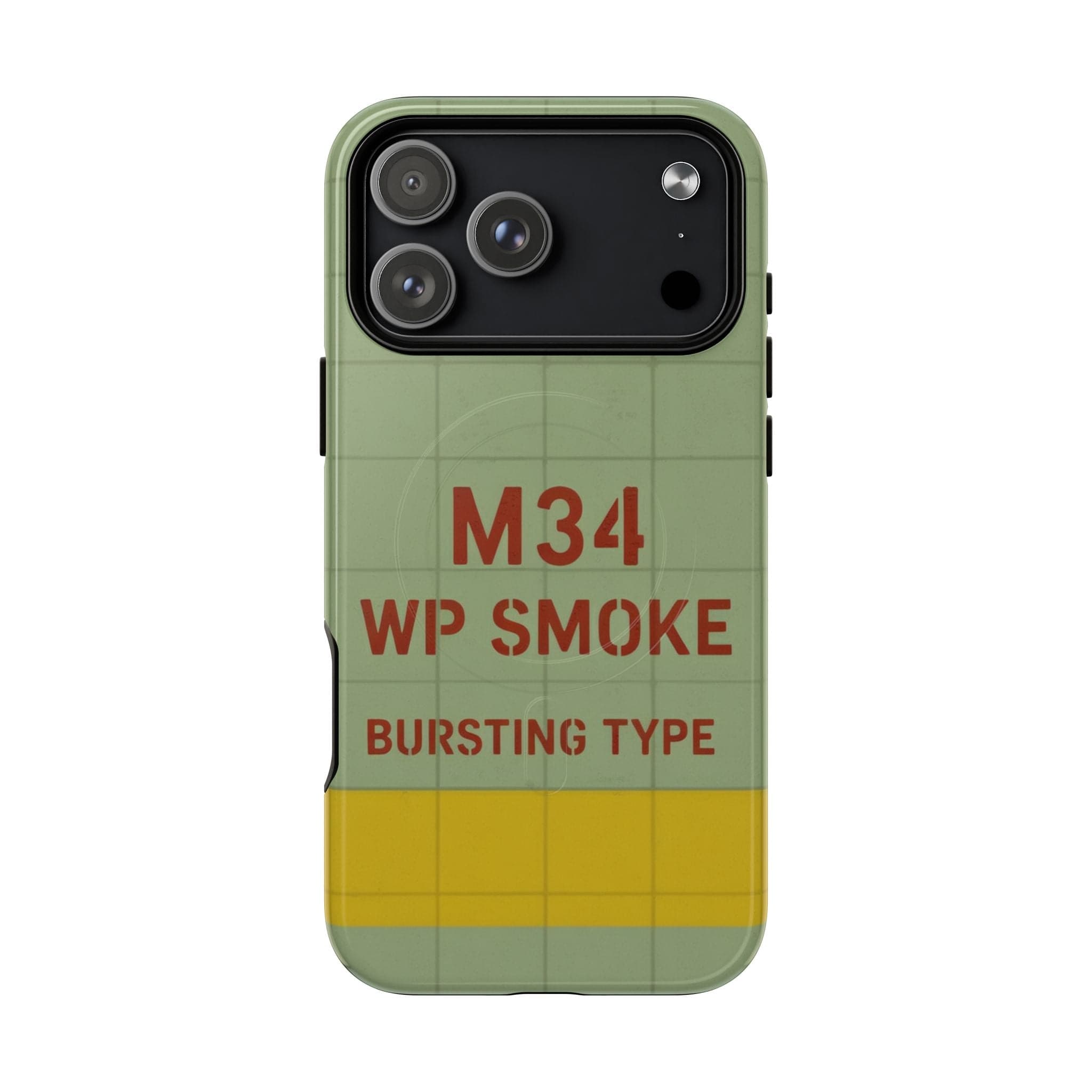 M34 WP Grenade Tough Magnetic iPhone Case