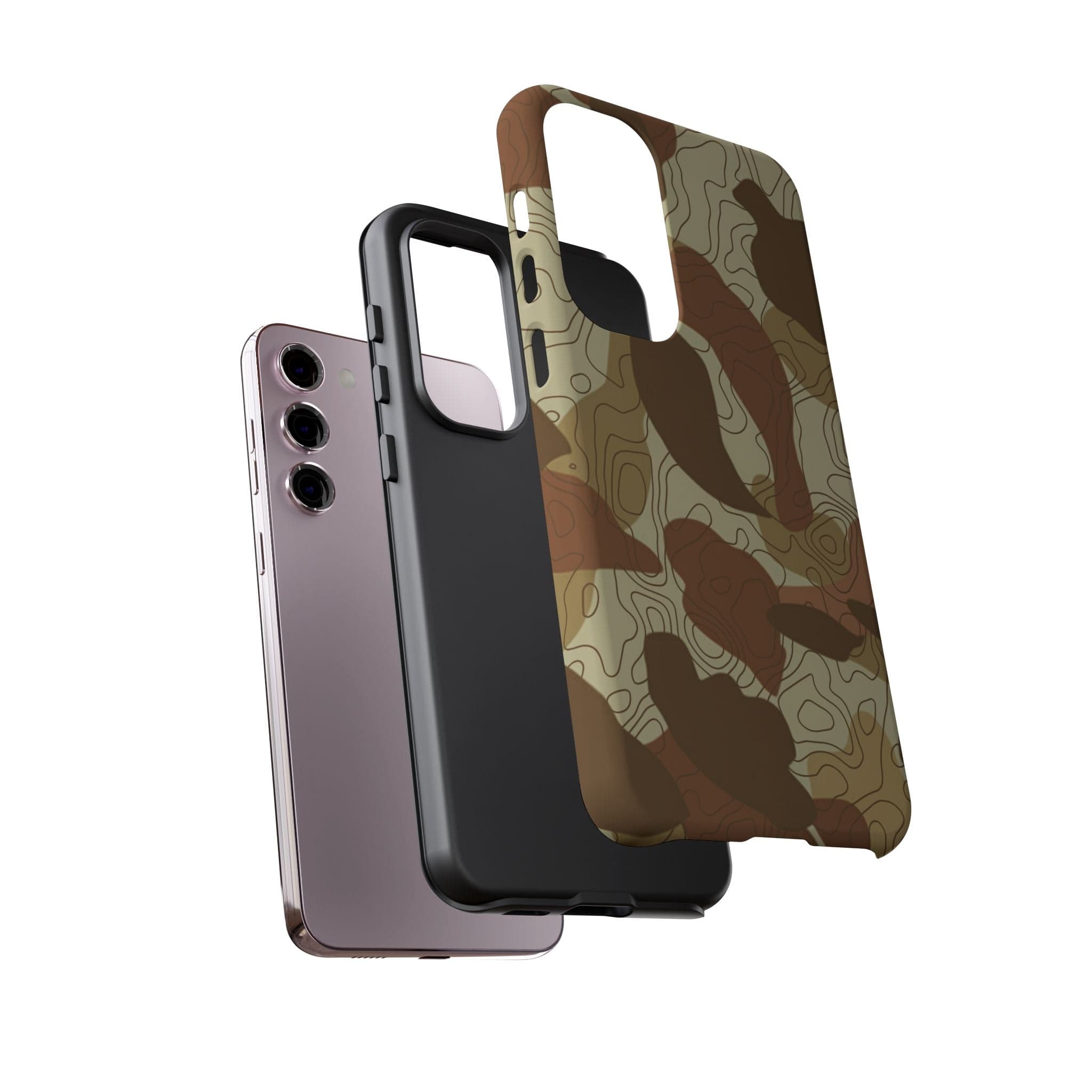 Old's Cool Topo Tough Android Case