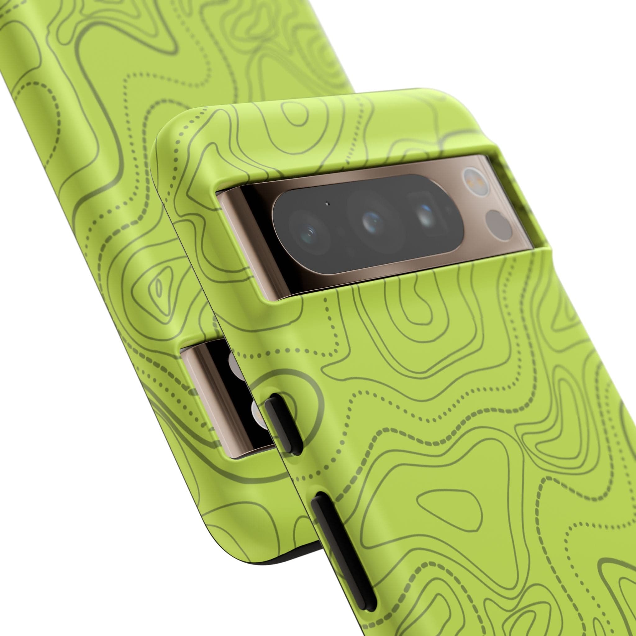 Signal Green Topo Tough Android Case